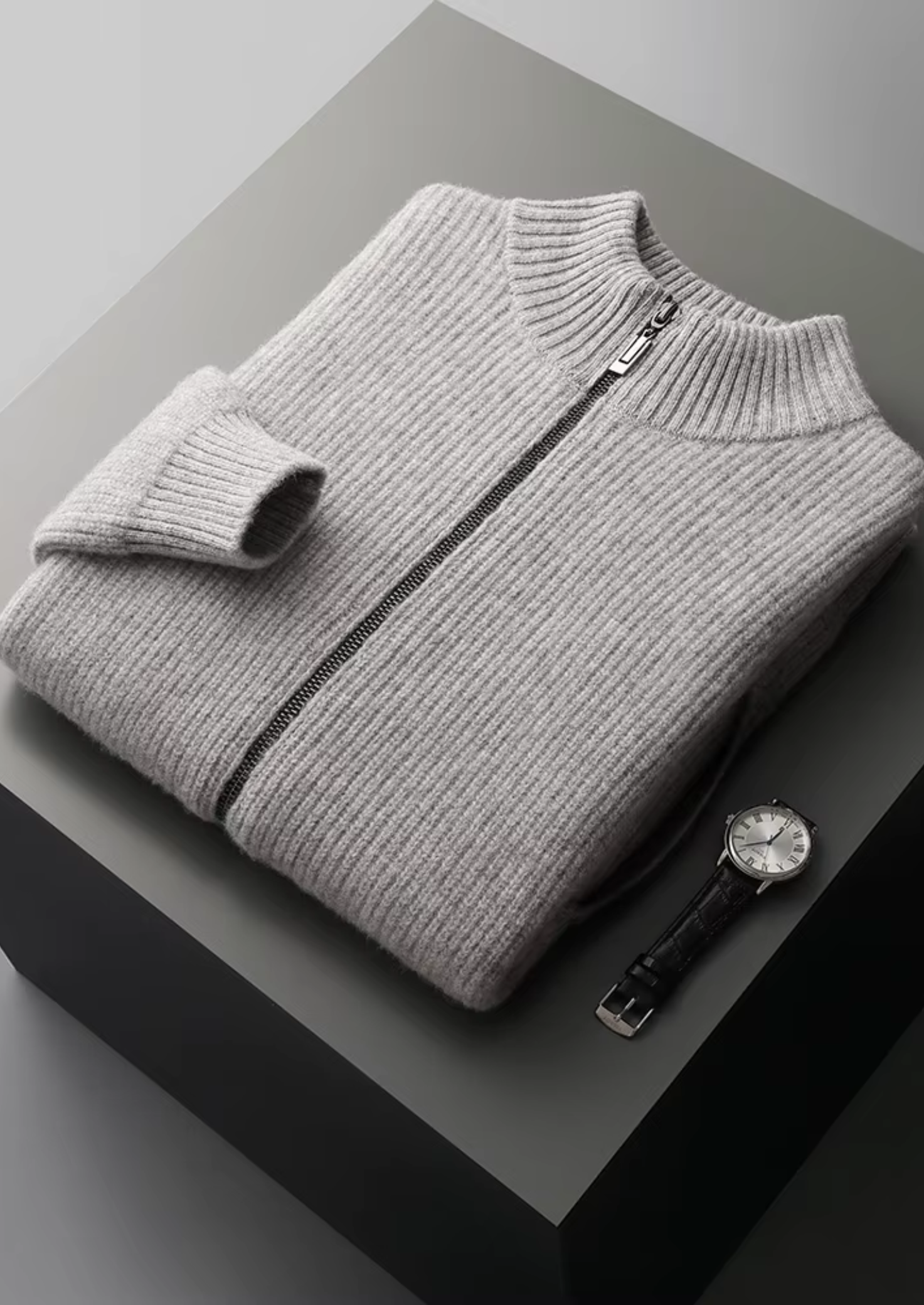 SIGNATURE MERIFIELD™ RIBBED CARDIGAN
