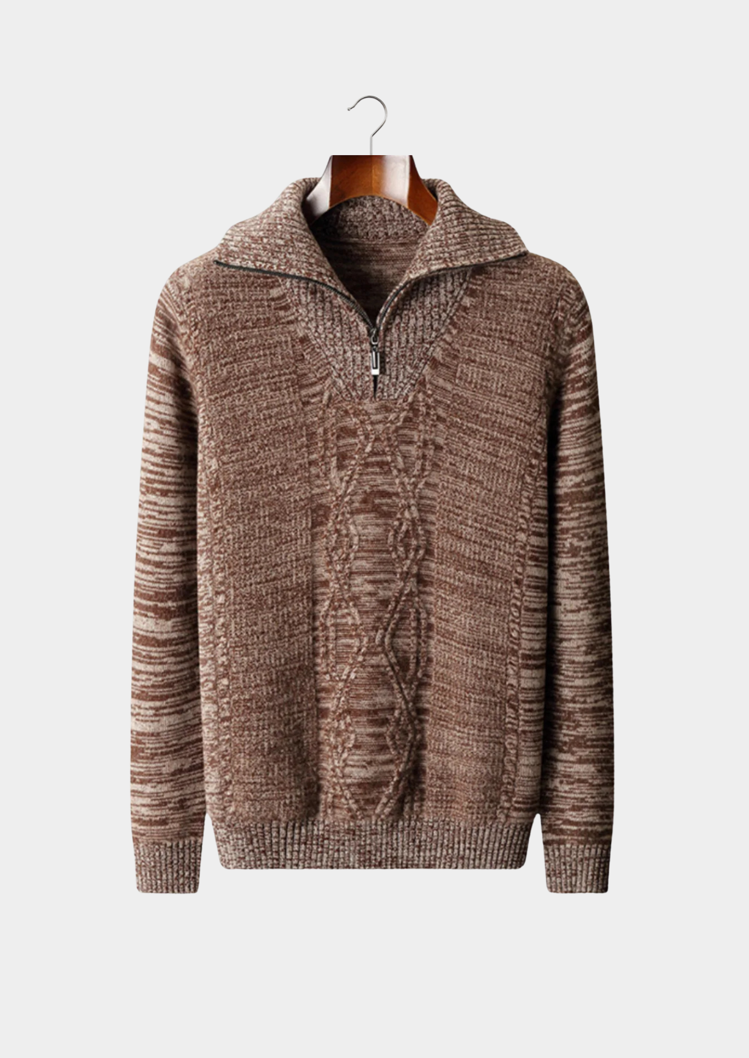 SIGNATURE MERIFIELD™ HALF ZIP SWEATER