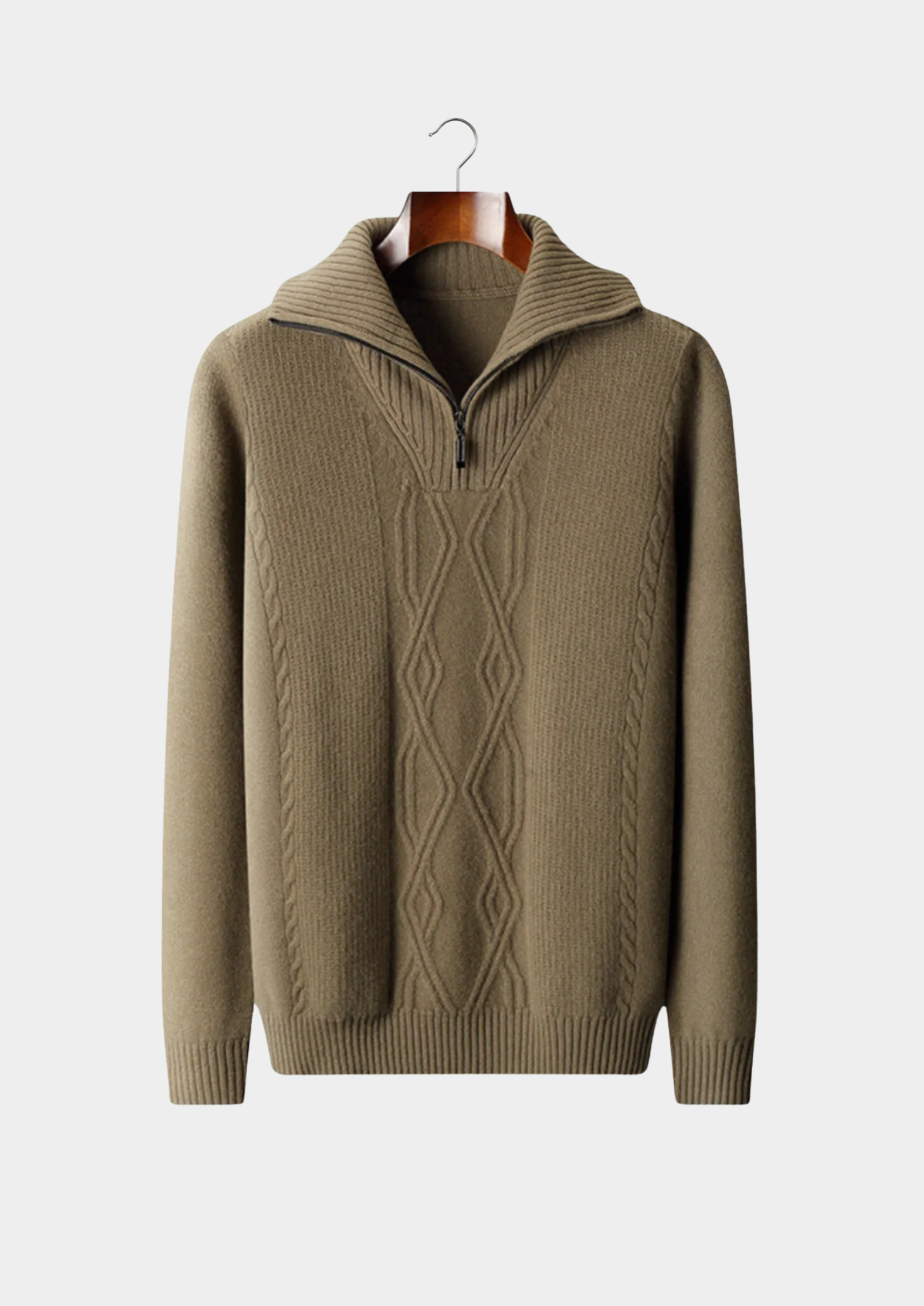 SIGNATURE MERIFIELD™ HALF ZIP SWEATER