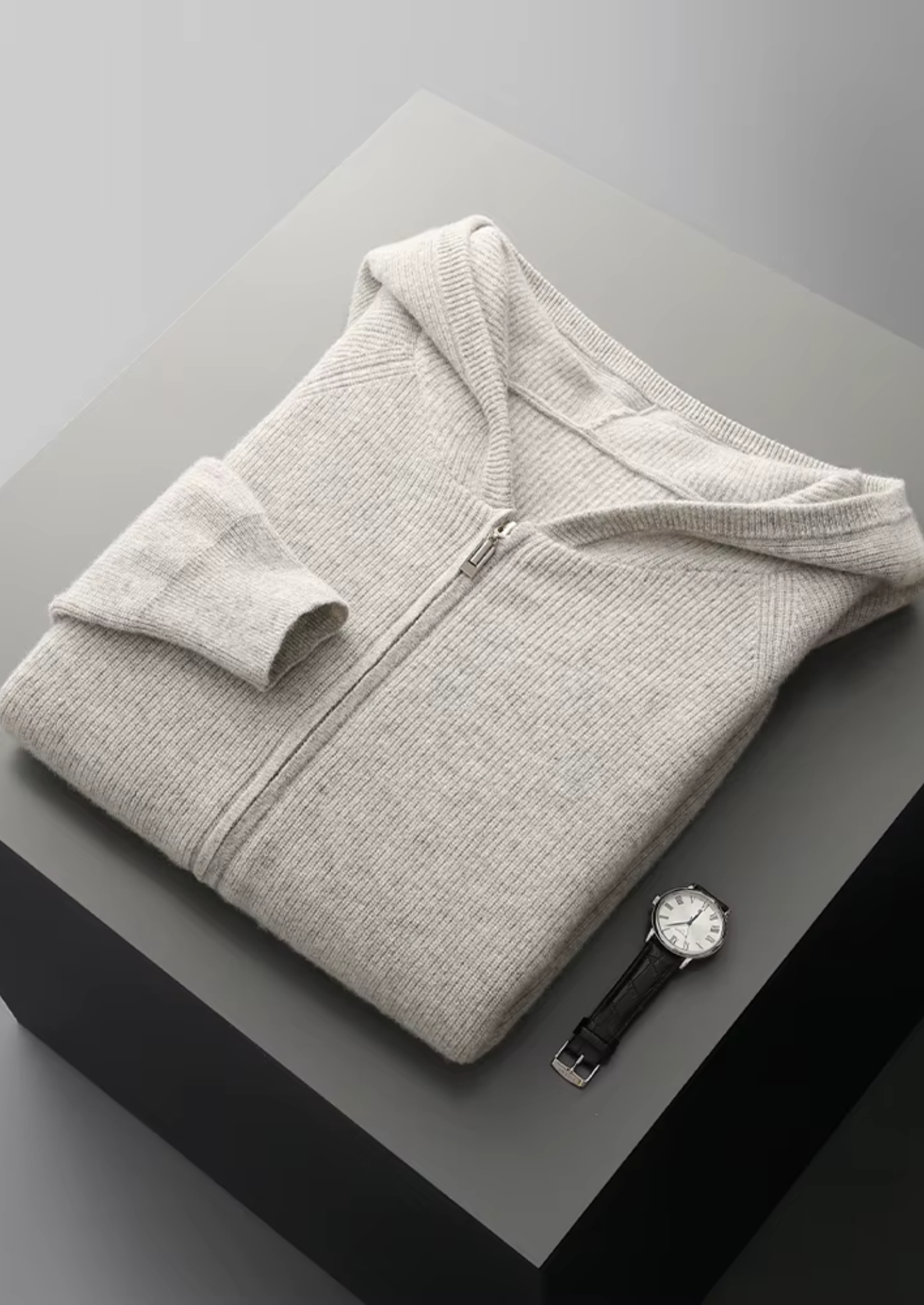SIGNATURE MERIFIELD™ RIBBED ZIP HOODIE