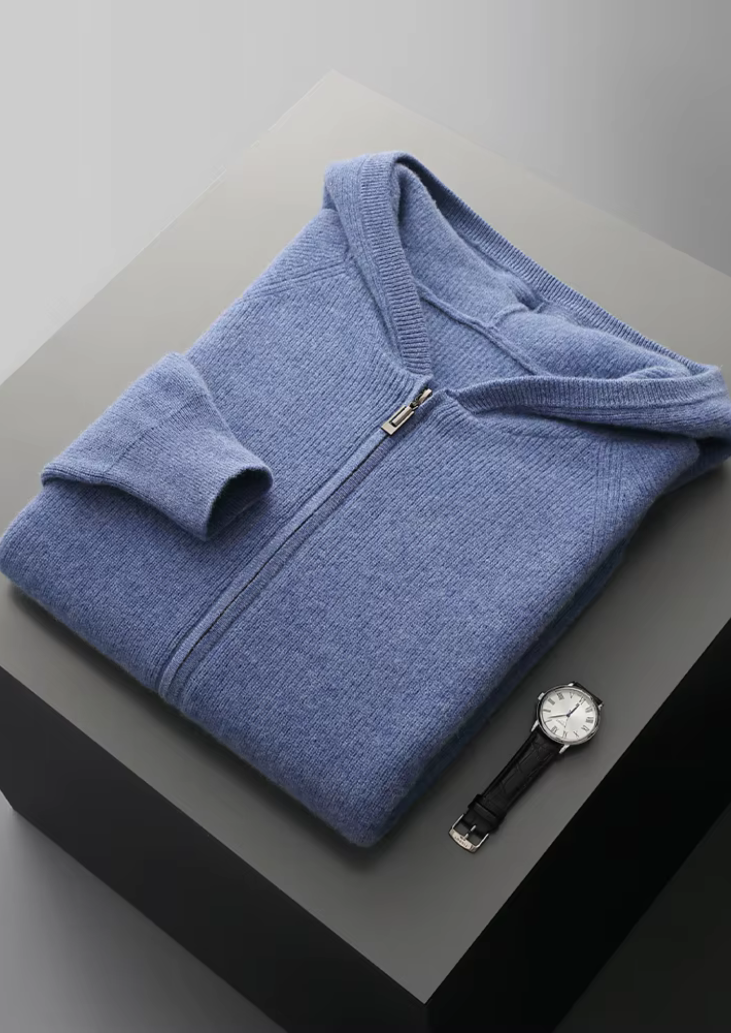 SIGNATURE MERIFIELD™ RIBBED ZIP HOODIE