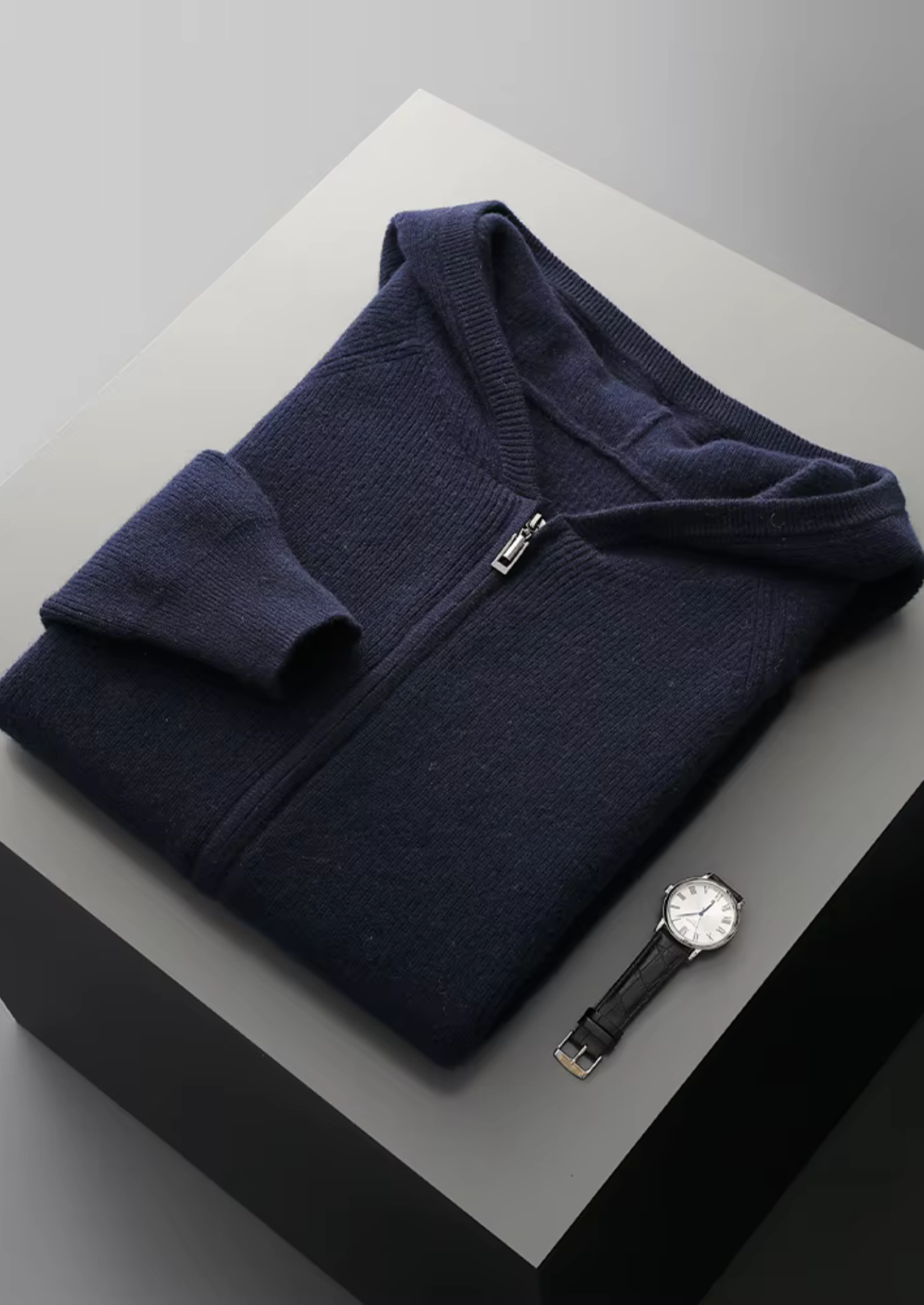 SIGNATURE MERIFIELD™ RIBBED ZIP HOODIE