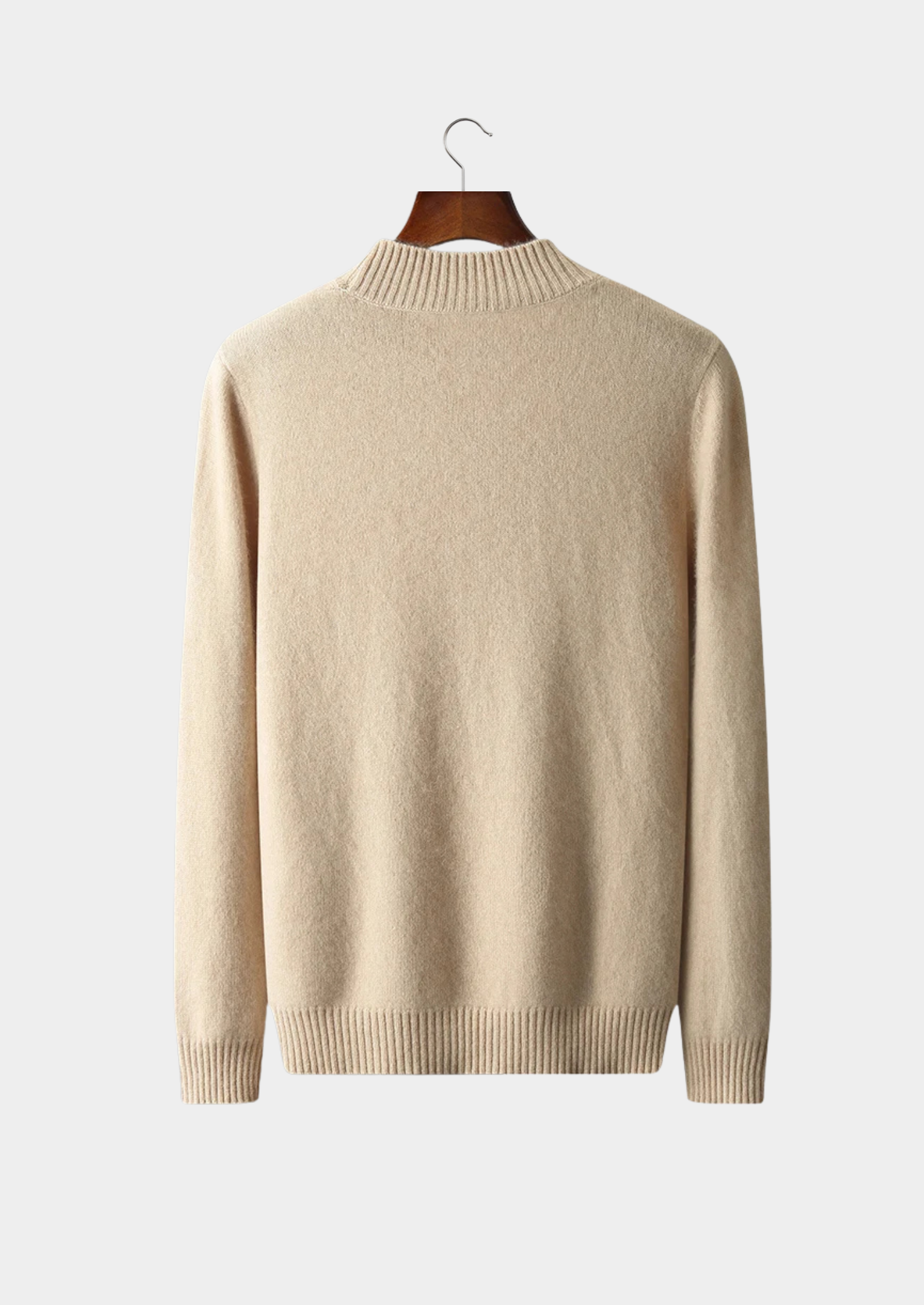 SIGNATURE MERIFIELD™ JACQUARD MOCKNECK