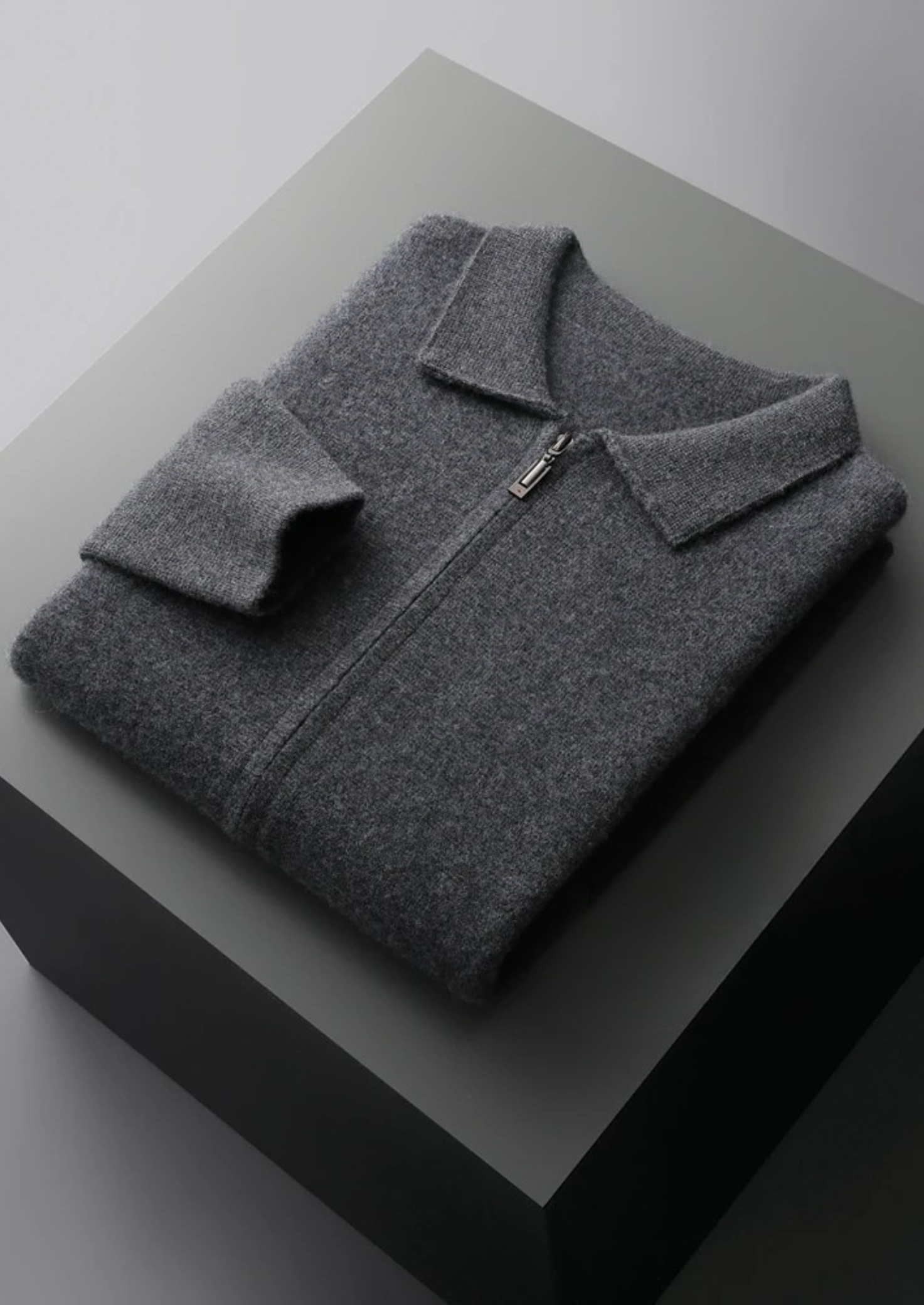 MAISON CASHCRAFT™ ZIPPER CARDIGAN