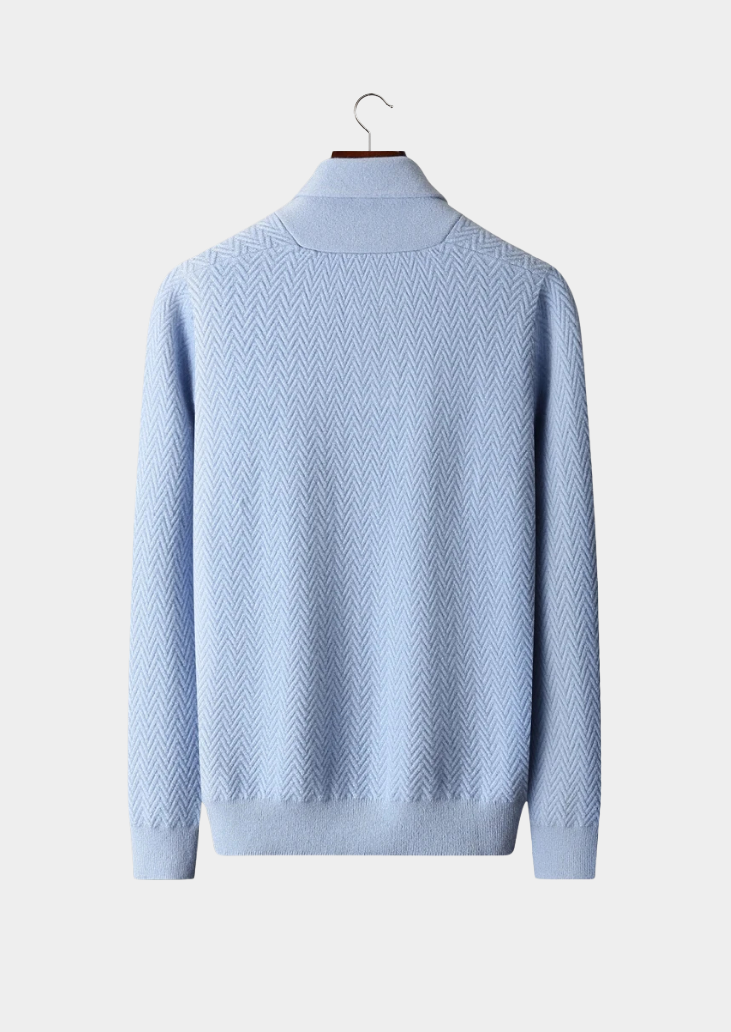MAISON CASHCRAFT™ ZIGZAG BUTTON SWEATER