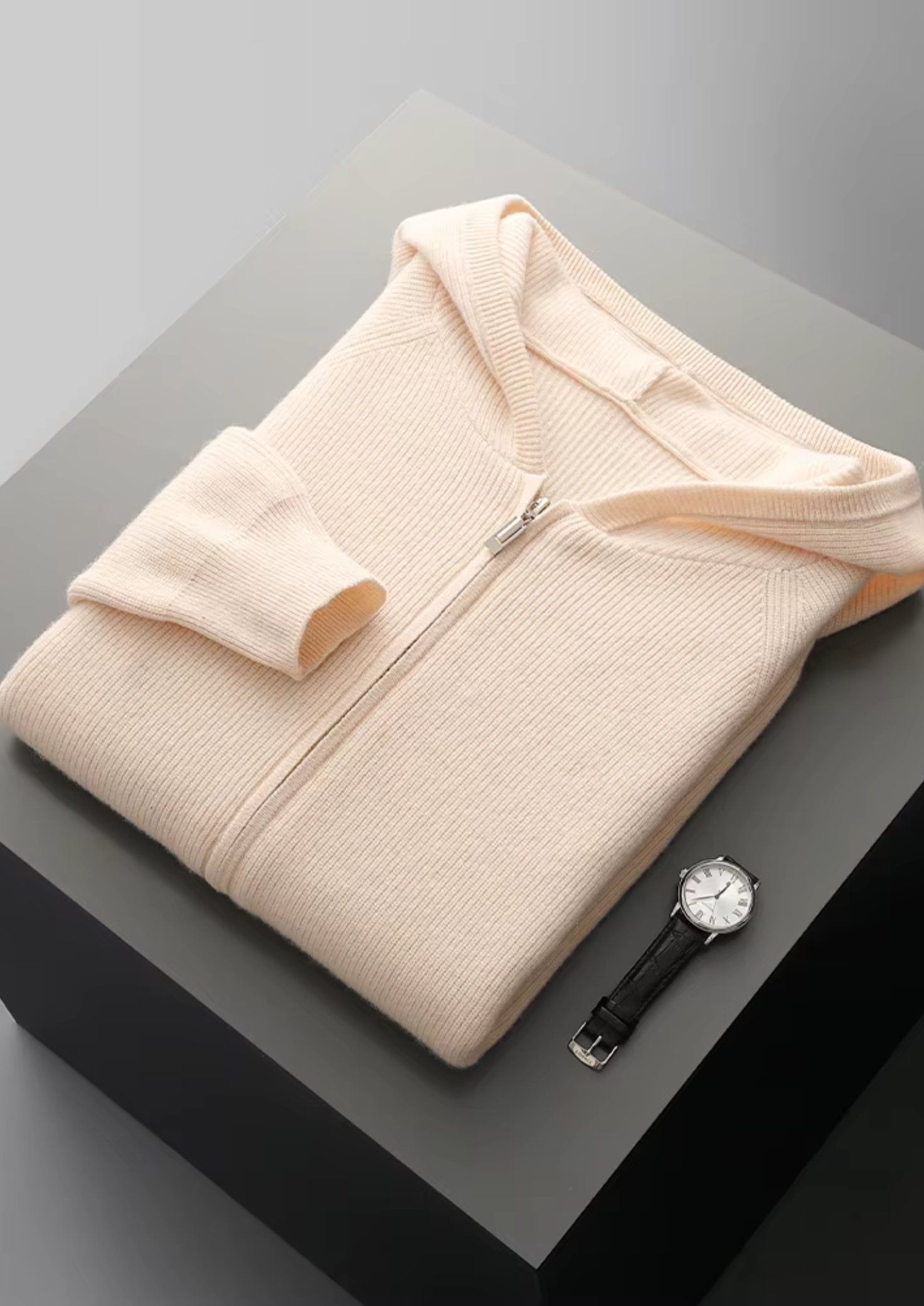 SIGNATURE MERIFIELD™ RIBBED ZIP HOODIE