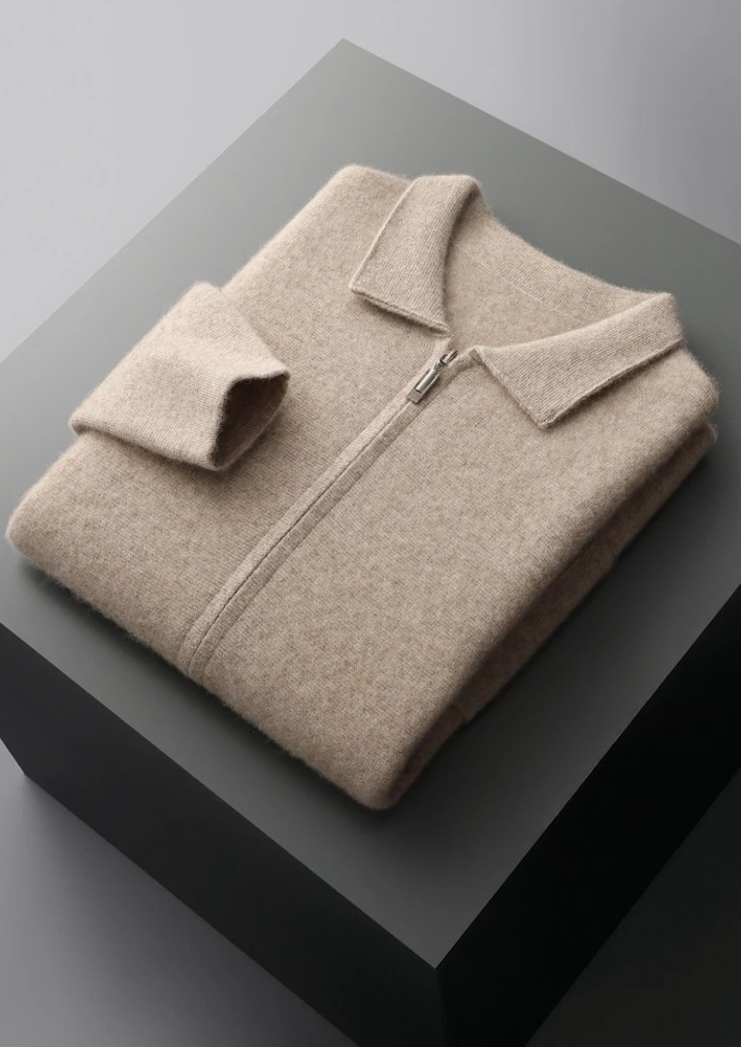 MAISON CASHCRAFT™ ZIPPER CARDIGAN