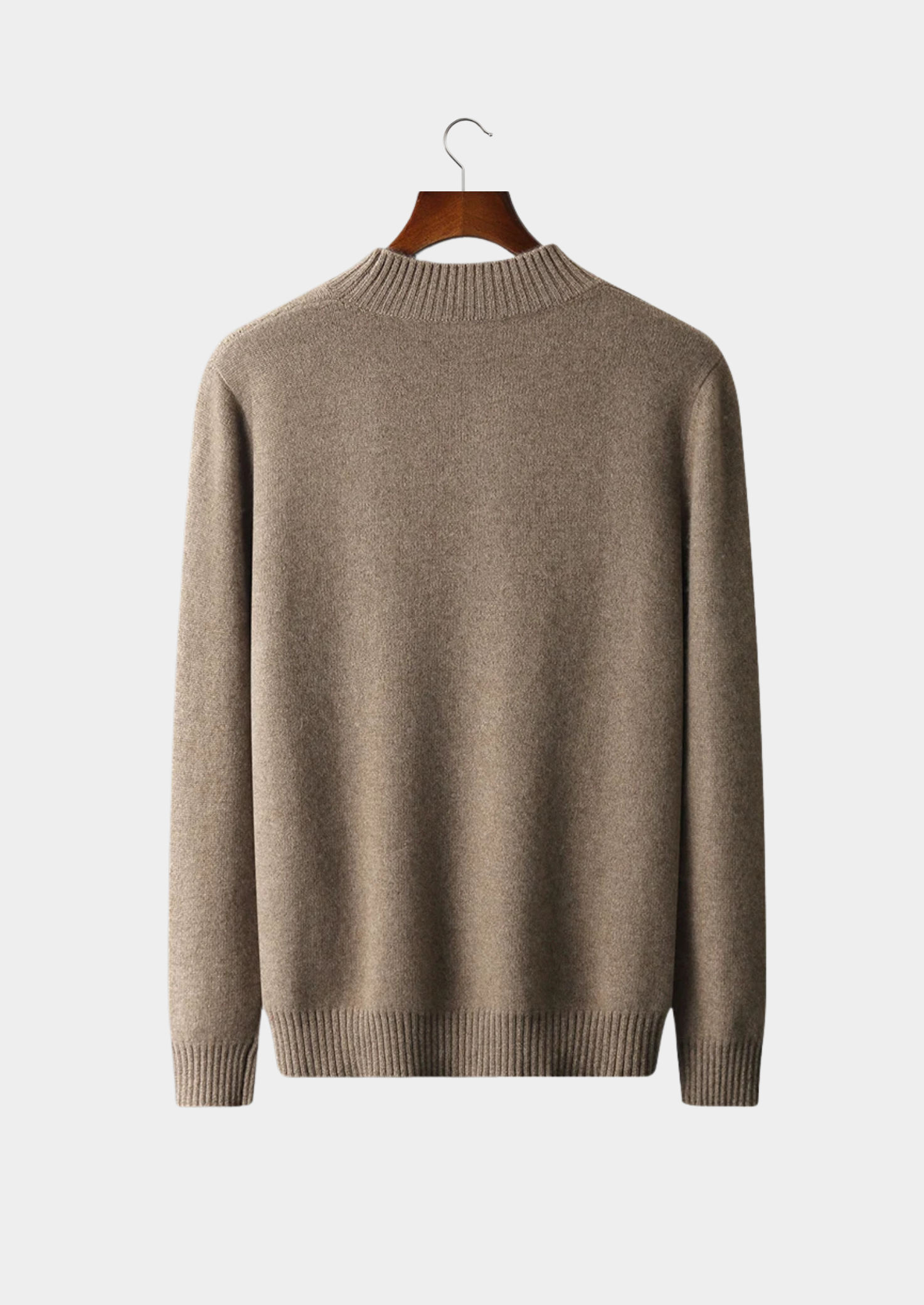 SIGNATURE MERIFIELD™ JACQUARD MOCKNECK
