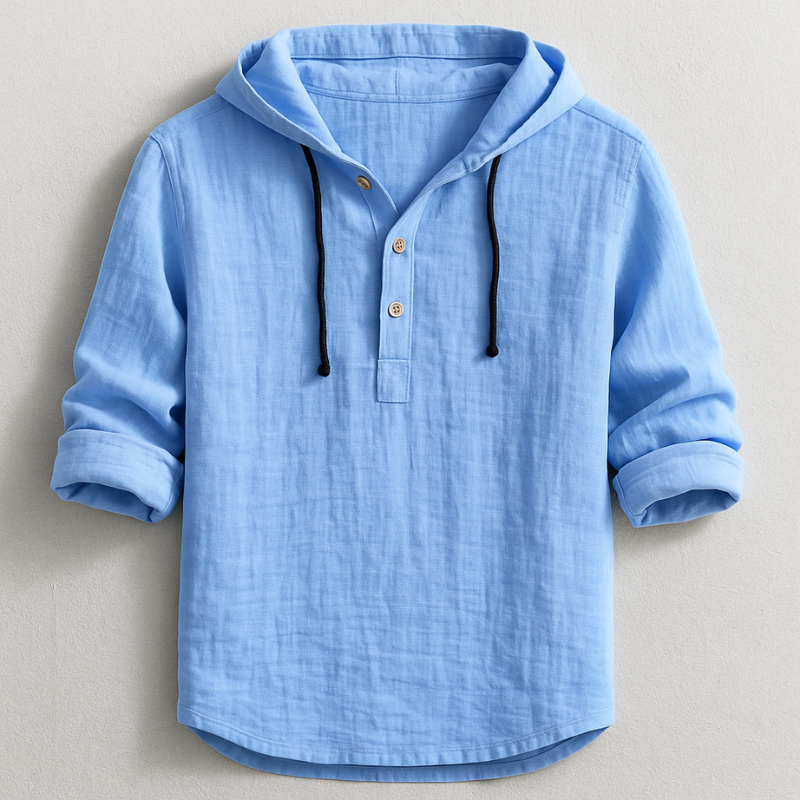 Vincenzo Aureli™ | Camicia in Lino con Cappuccio