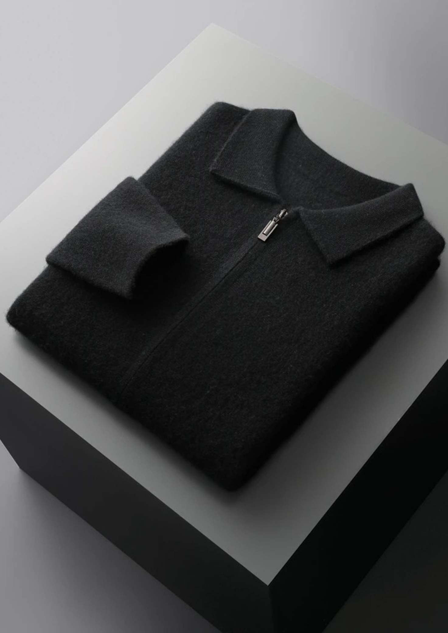 MAISON CASHCRAFT™ ZIPPER CARDIGAN