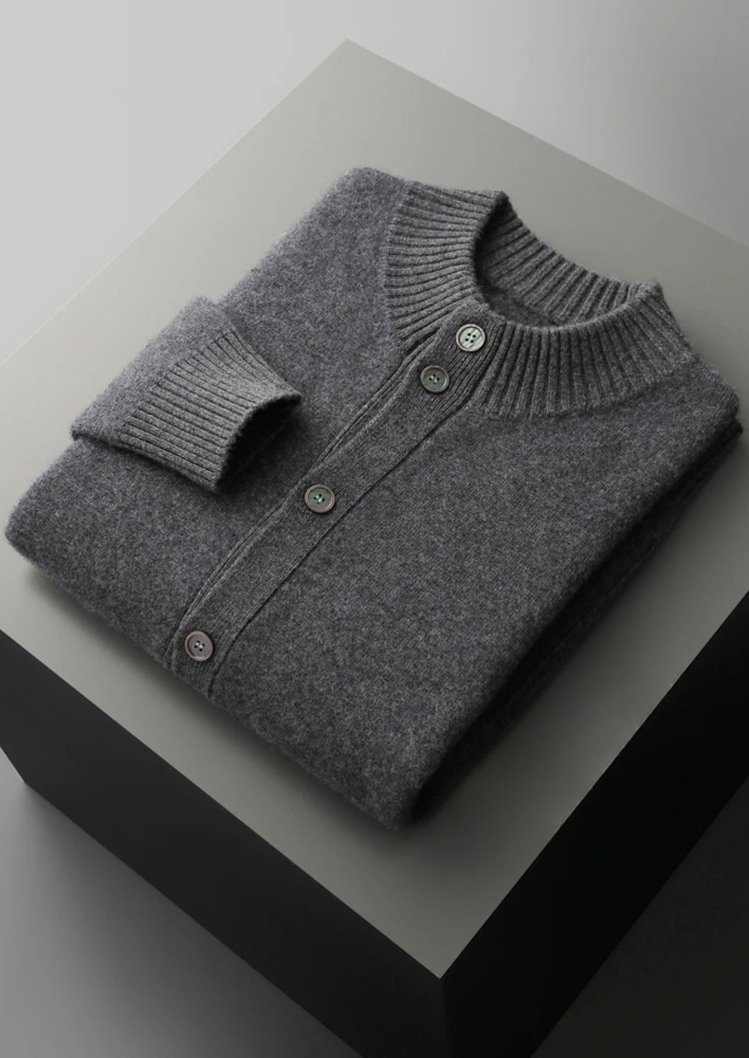 MAISON CASHCRAFT™ BUTTON CARDIGAN