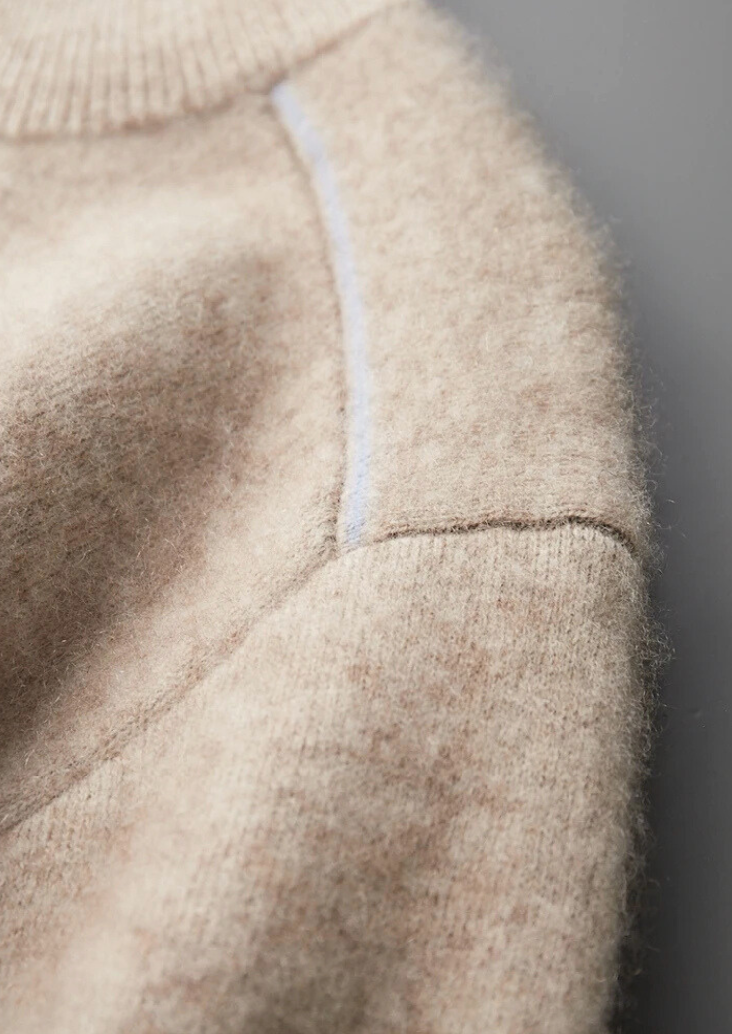 MAISON CASHCRAFT™ TWO TONE ZIP CARDIGAN