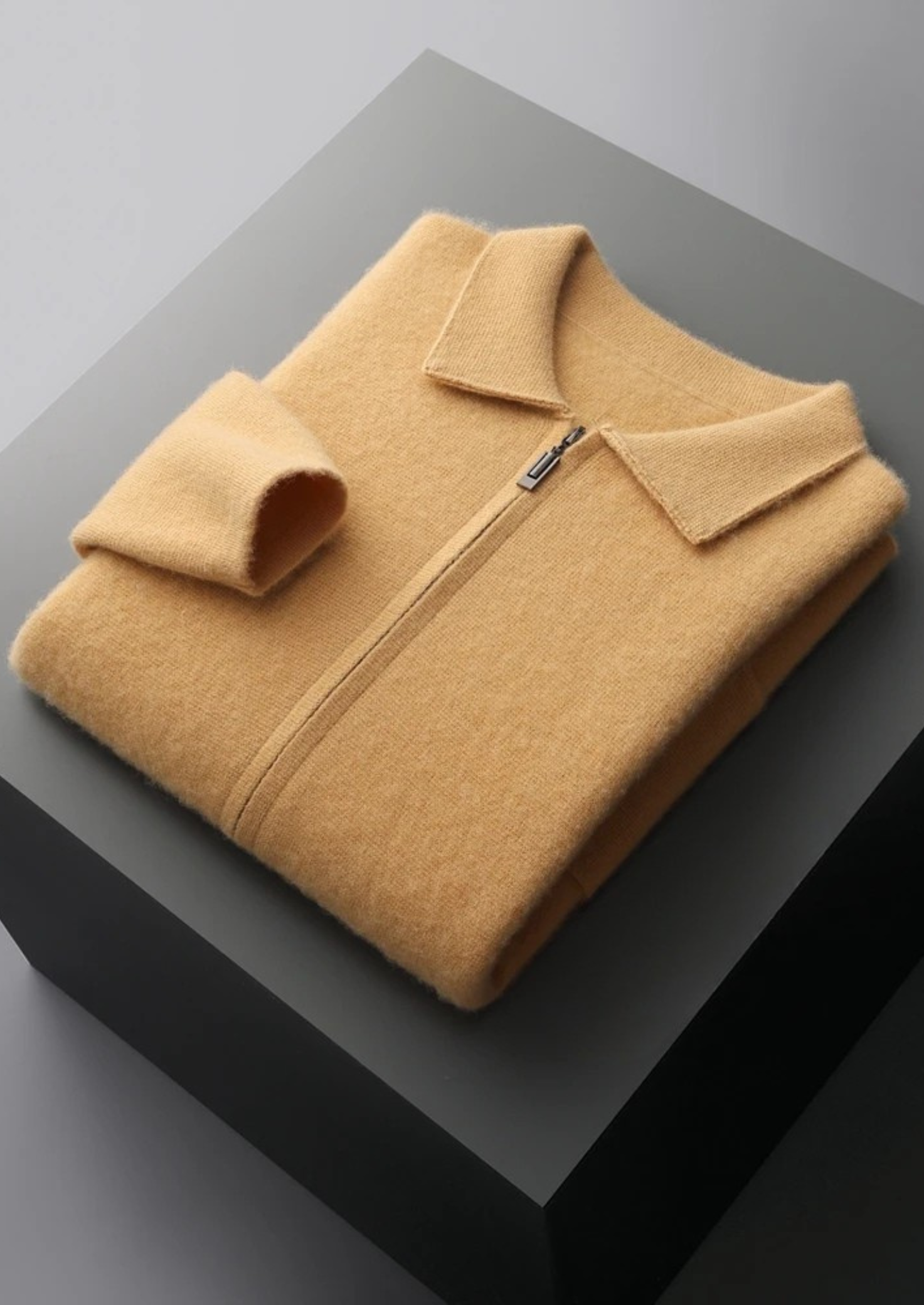 MAISON CASHCRAFT™ ZIPPER CARDIGAN