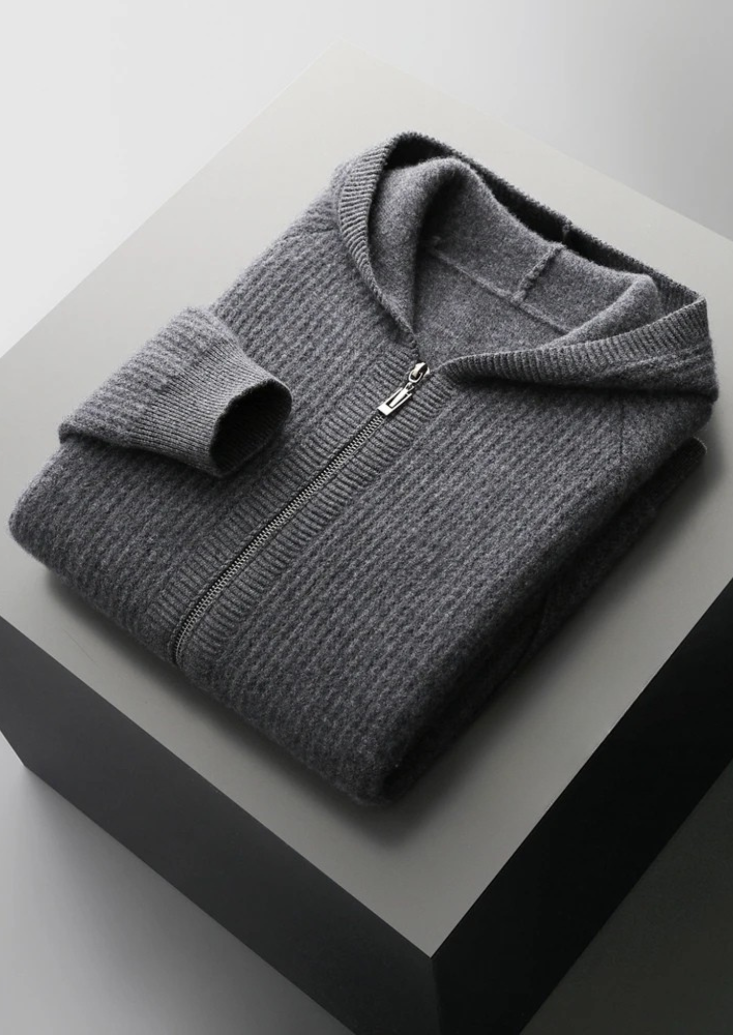 SIGNATURE MERIFIELD™ RIBBED ZIPPER HOODIE