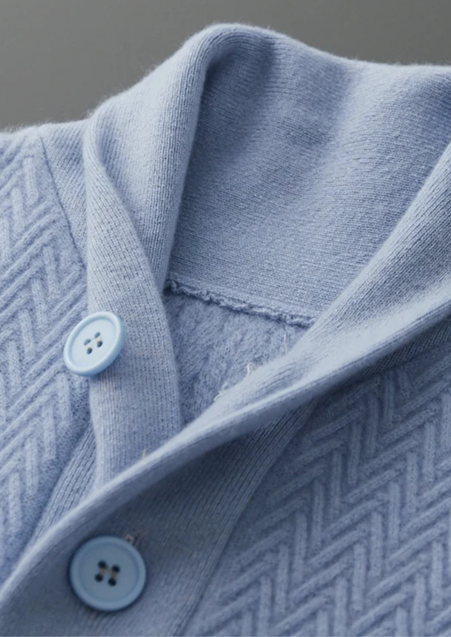 MAISON CASHCRAFT™ ZIGZAG BUTTON SWEATER