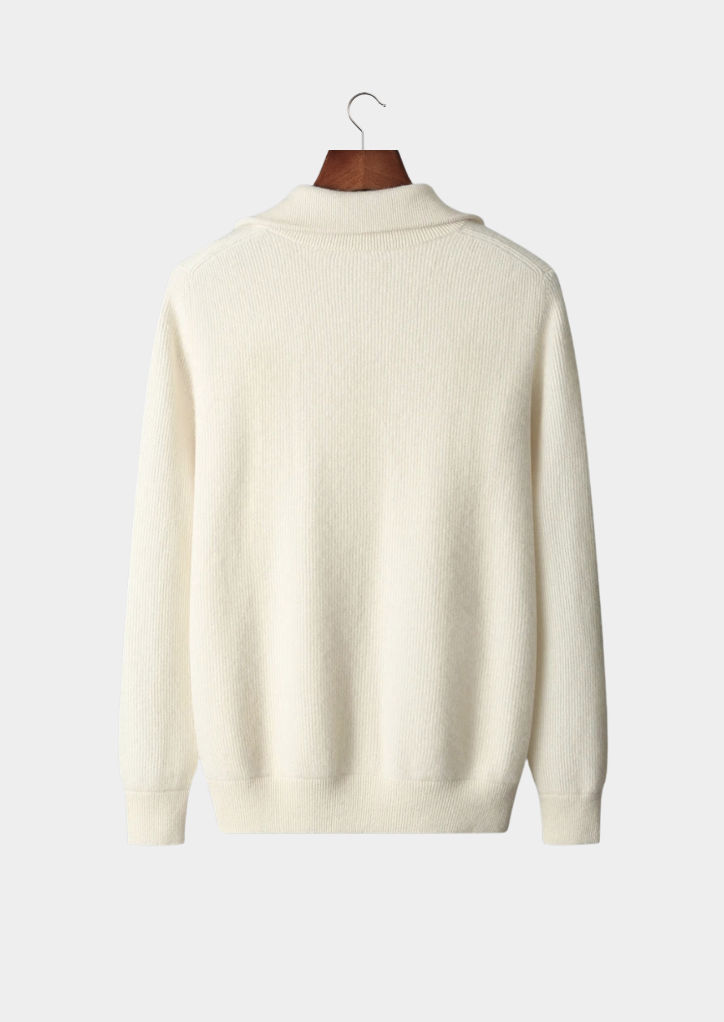 SIGNATURE MERIFIELD™ RIBBED ZIPPER CARDIGAN
