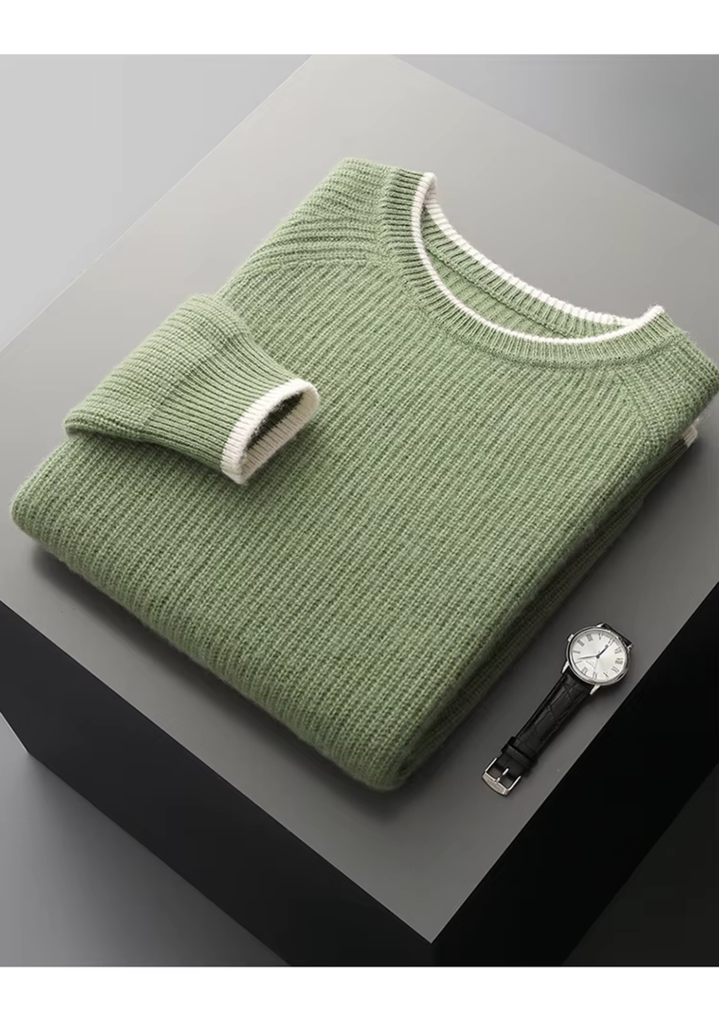 SIGNATURE MERIFIELD™ TWO TONE CREWNECK