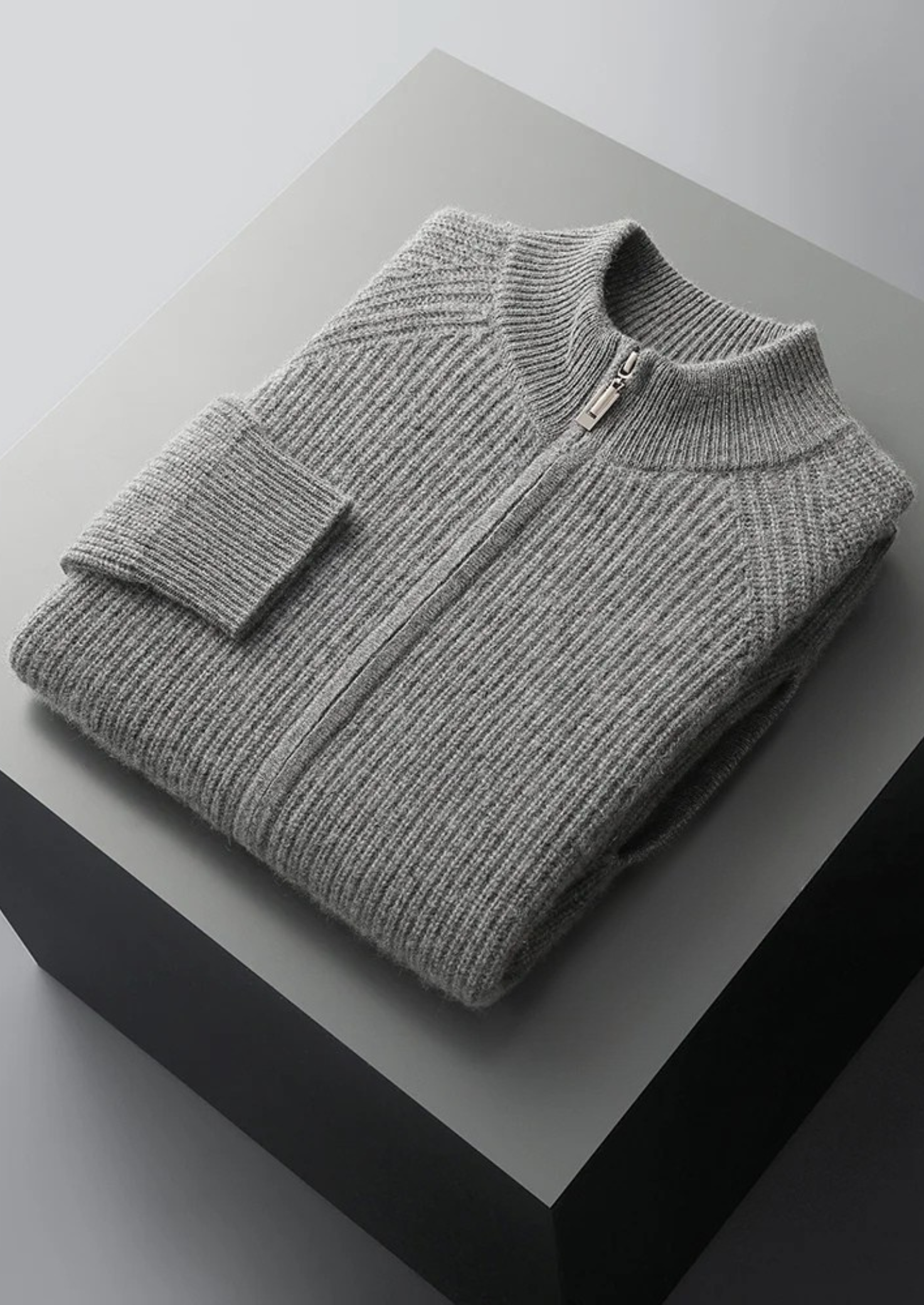MAISON CASHCRAFT™ RIBBED CARDIGAN