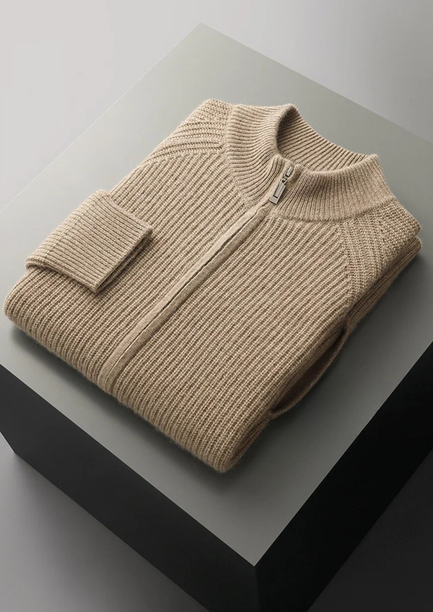 MAISON CASHCRAFT™ RIBBED CARDIGAN
