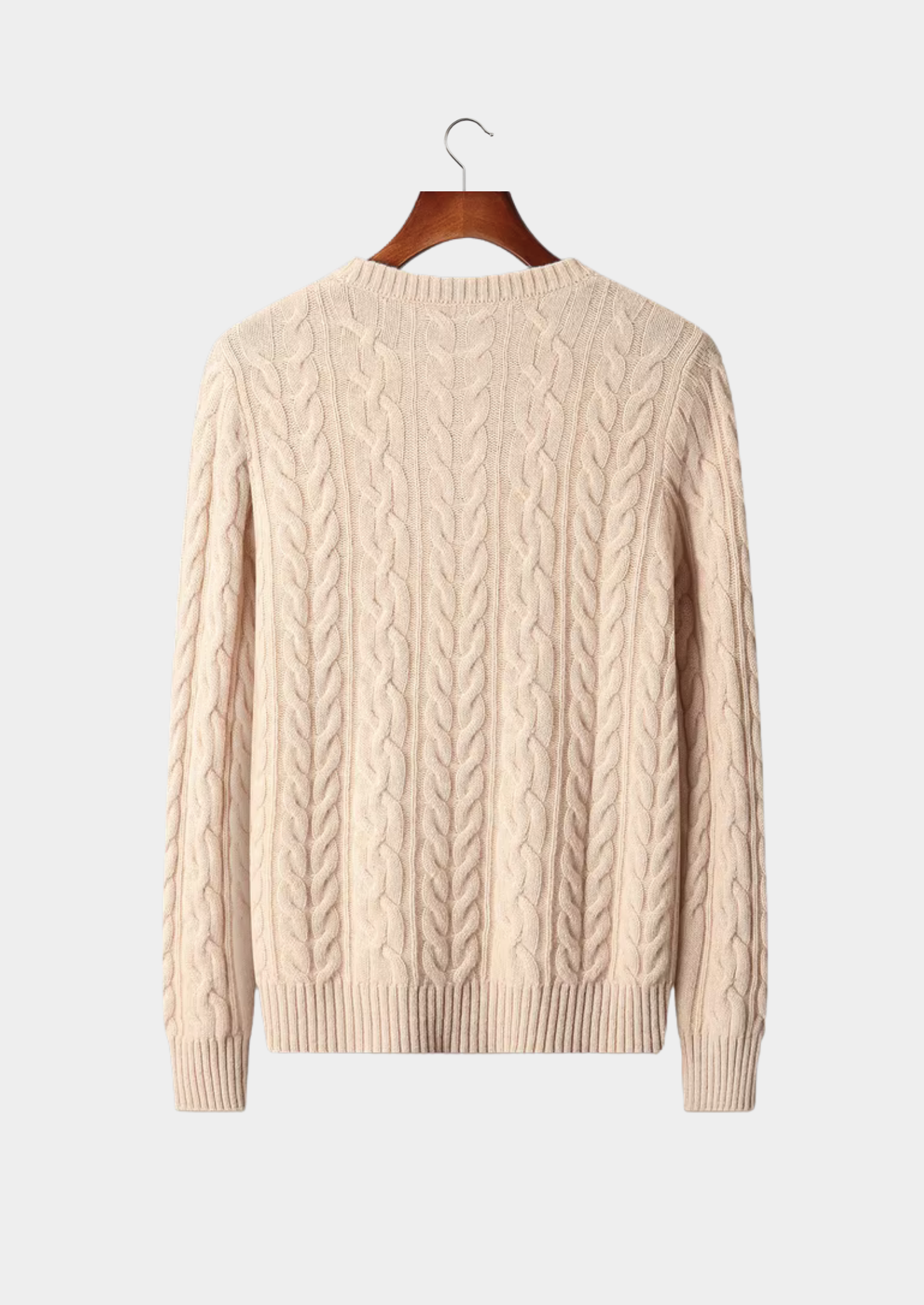 SIGNATURE MERIFIELD™ CABLE KNIT CREWNECK