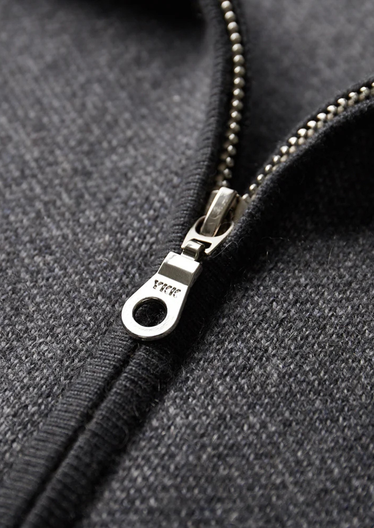 MAISON CASHCRAFT™ JACQUARD ZIP CARDIGAN