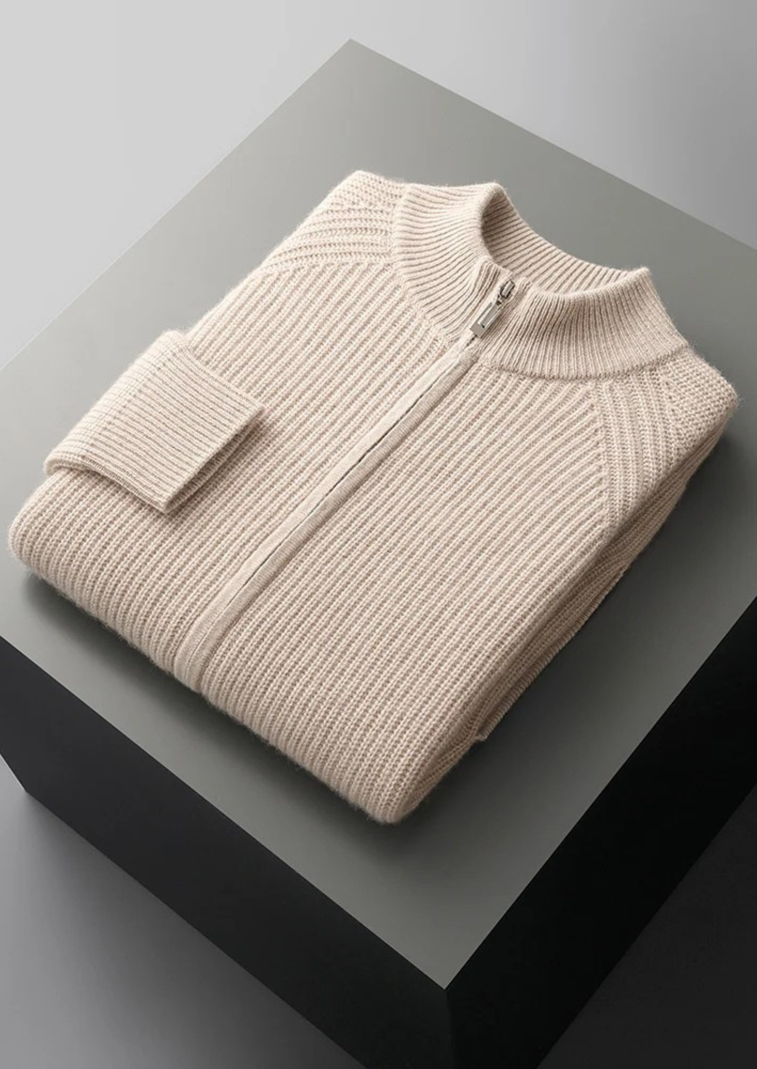 MAISON CASHCRAFT™ RIBBED CARDIGAN