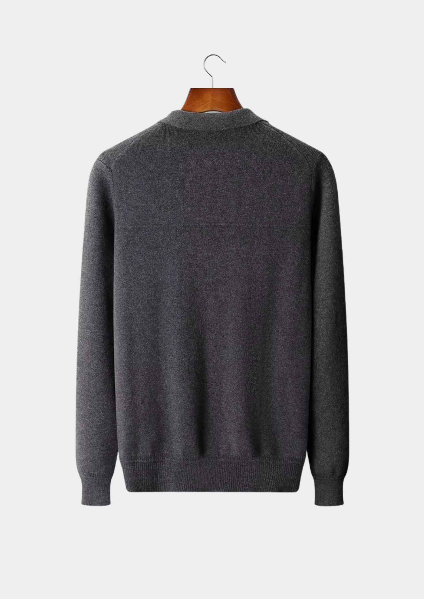 SIGNATURE MERIFIELD™ RIBBED POLO CARDIGAN