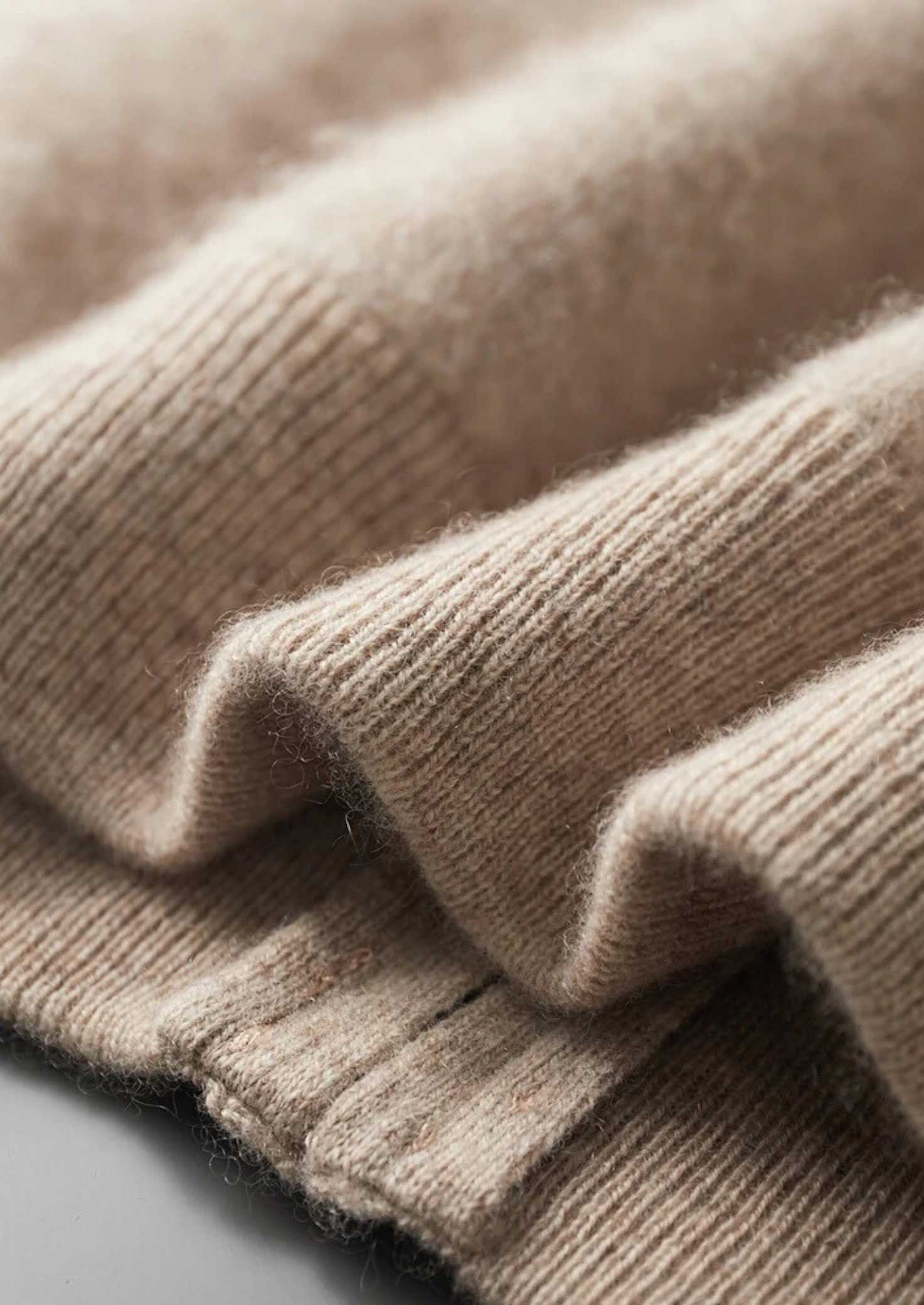 MAISON CASHCRAFT™ TWO TONE ZIP CARDIGAN