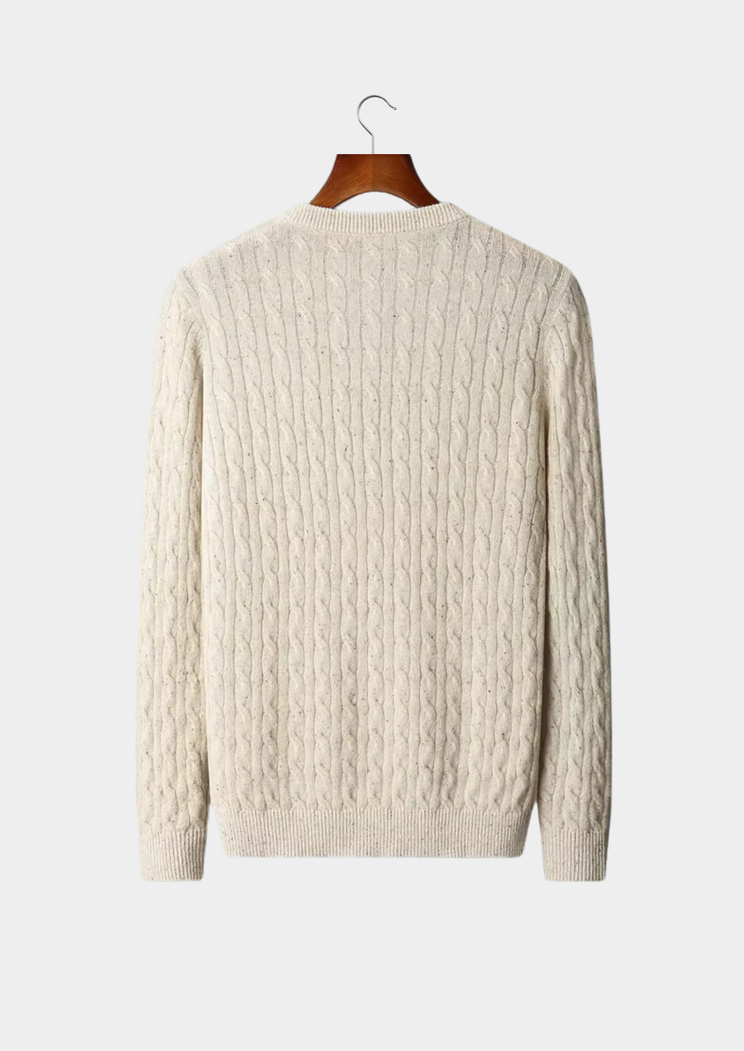 SIGNATURE MERIFIELD™ NEPPED CABLE CREWNECK