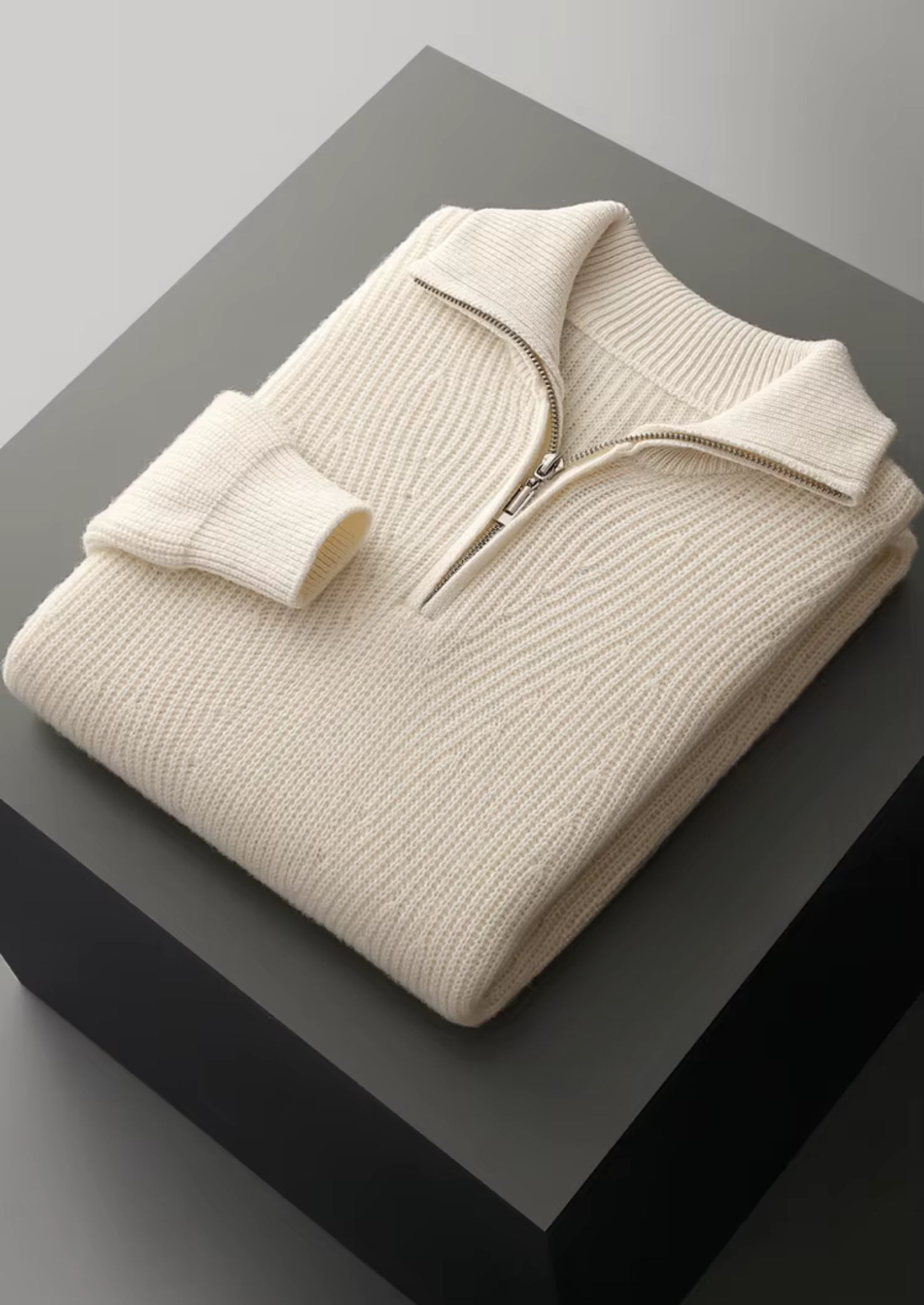 SIGNATURE MERIFIELD™ RIBBED HALF-ZIP