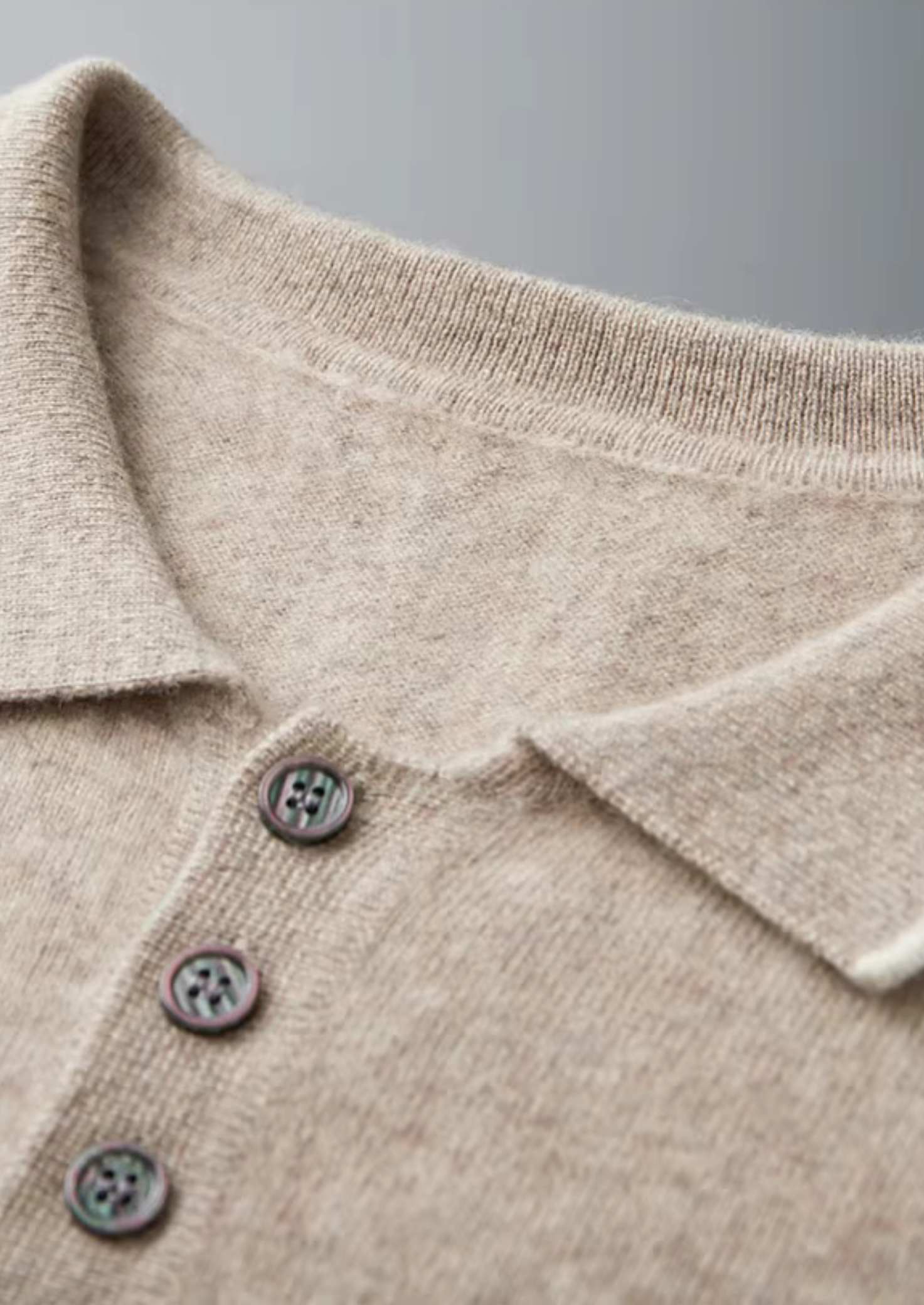 MAISON CASHCRAFT™ TWO TONE BUTTON POLO