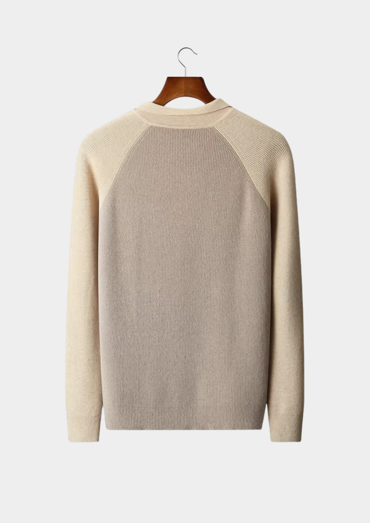 SIGNATURE MERIFIELD™ TWO TONE ZIPPER SWEATER POLO