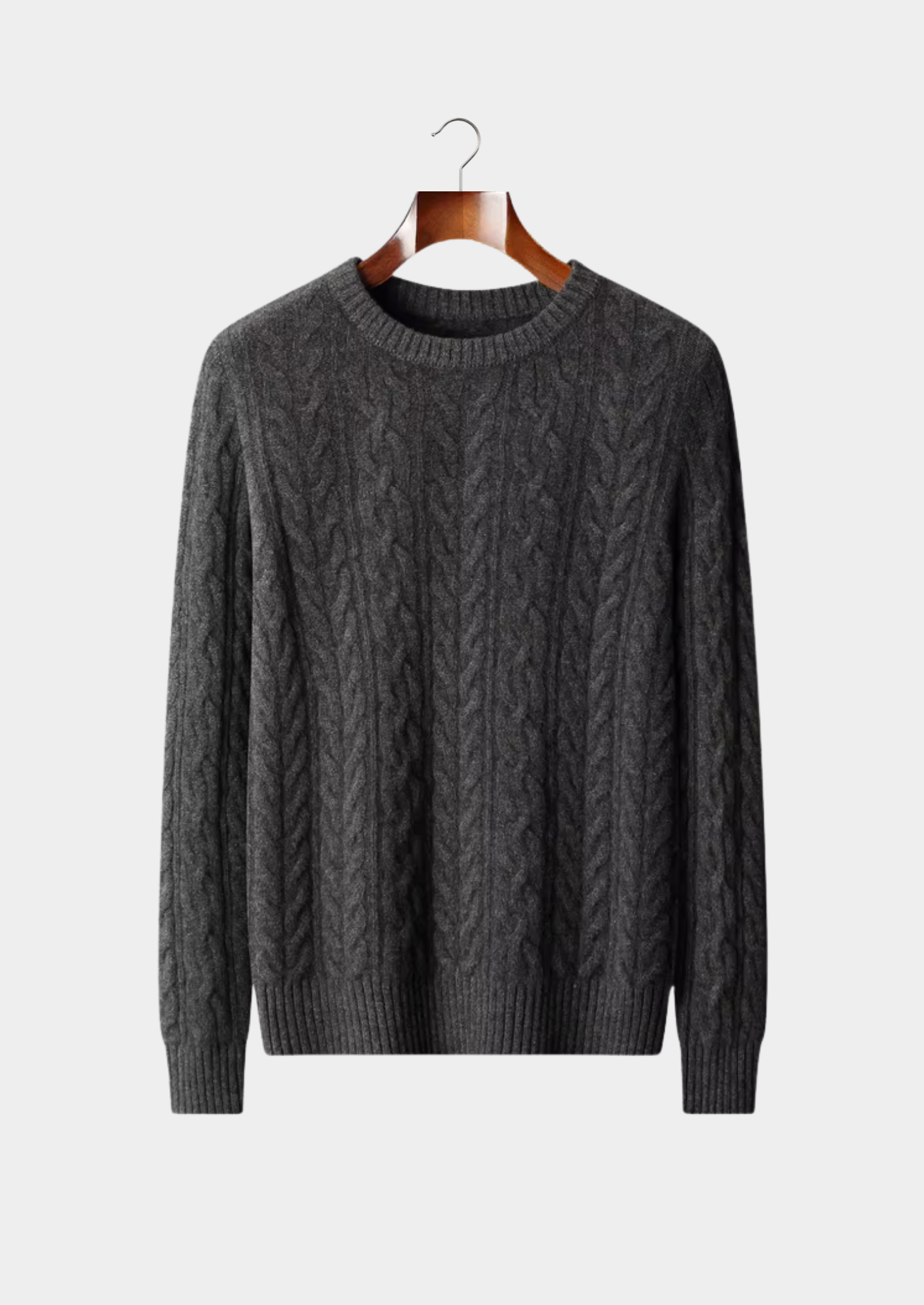 SIGNATURE MERIFIELD™ CABLE KNIT CREWNECK