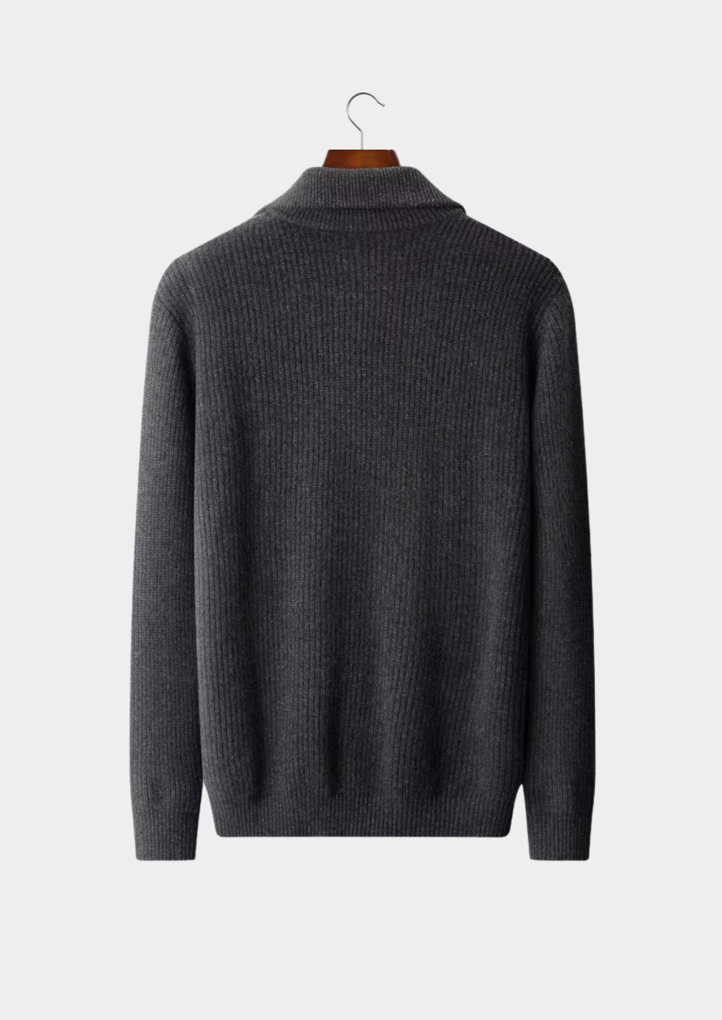 SIGNATURE MERIFIELD™ FUNNEL NECK DUAL ZIP CARDIGAN