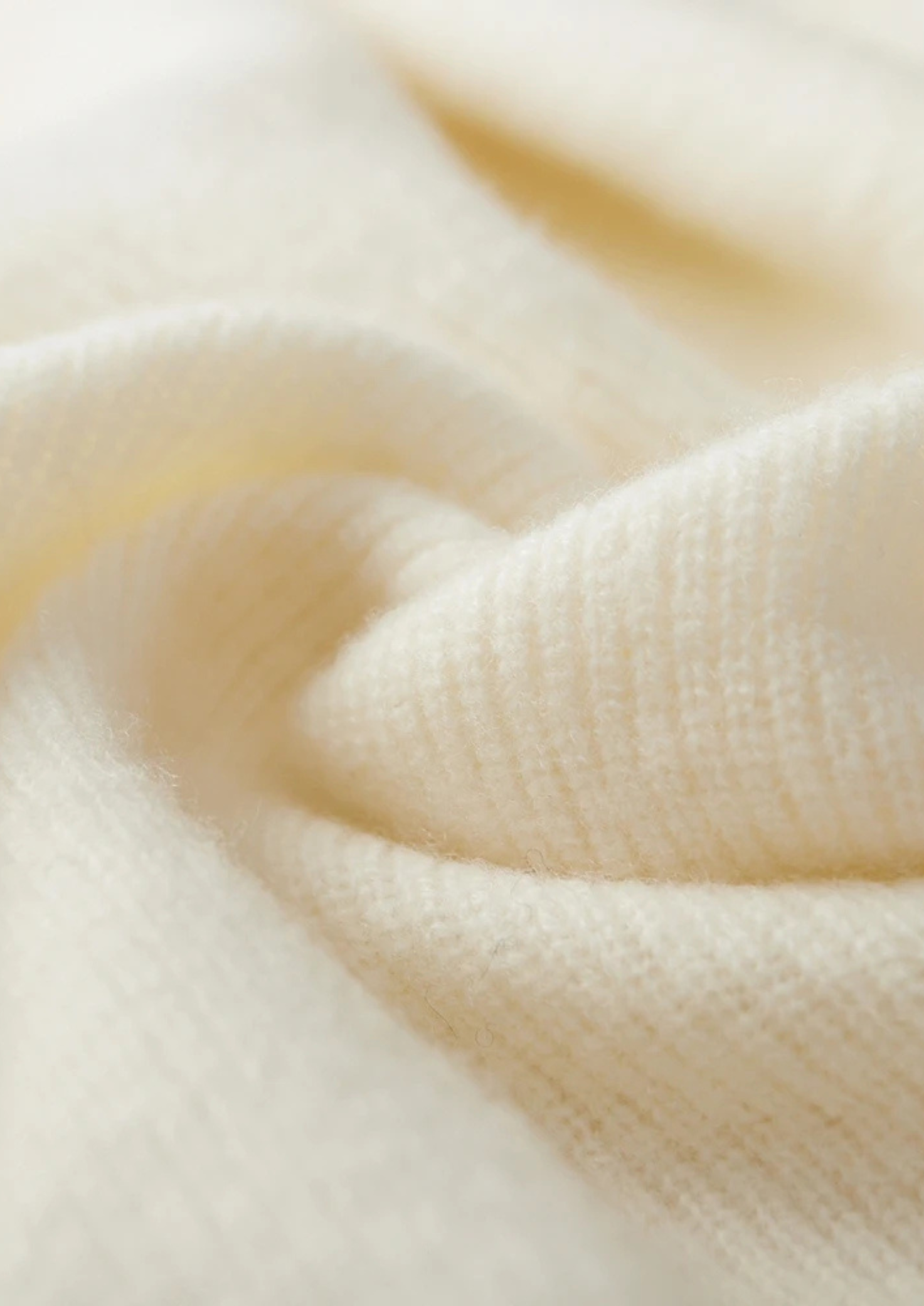 MAISON CASHCRAFT™ RIBBED HALF-ZIP SWEATER