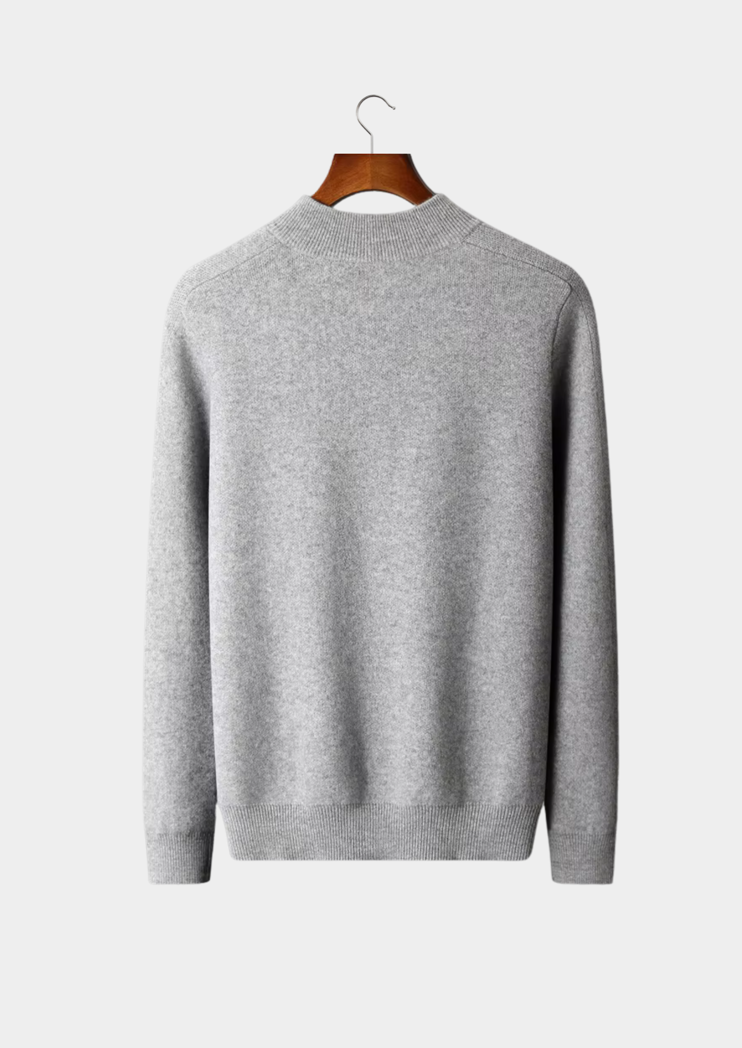 MAISON CASHCRAFT™ ESSENTIAL HALF-ZIP SWEATER