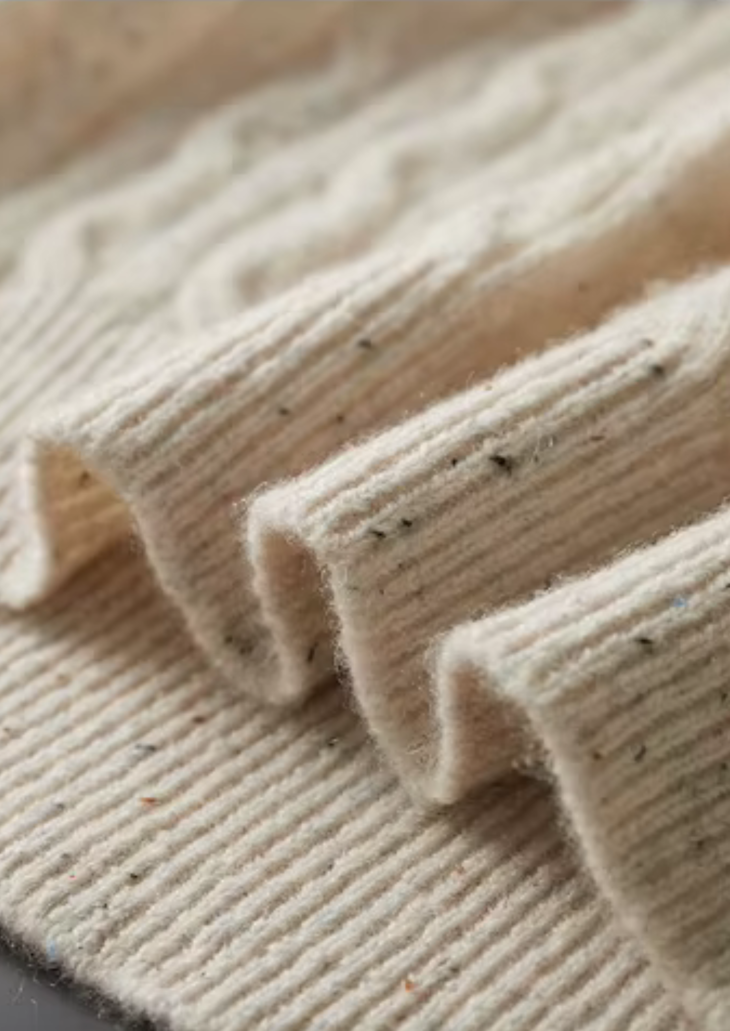 SIGNATURE MERIFIELD™ NEPPED CABLE CREWNECK