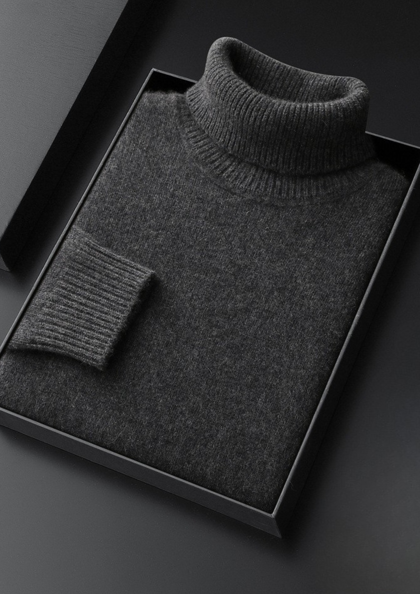 HERITAGE VELWICK™ DARK GRAY ESSENTIAL ROLLNECK