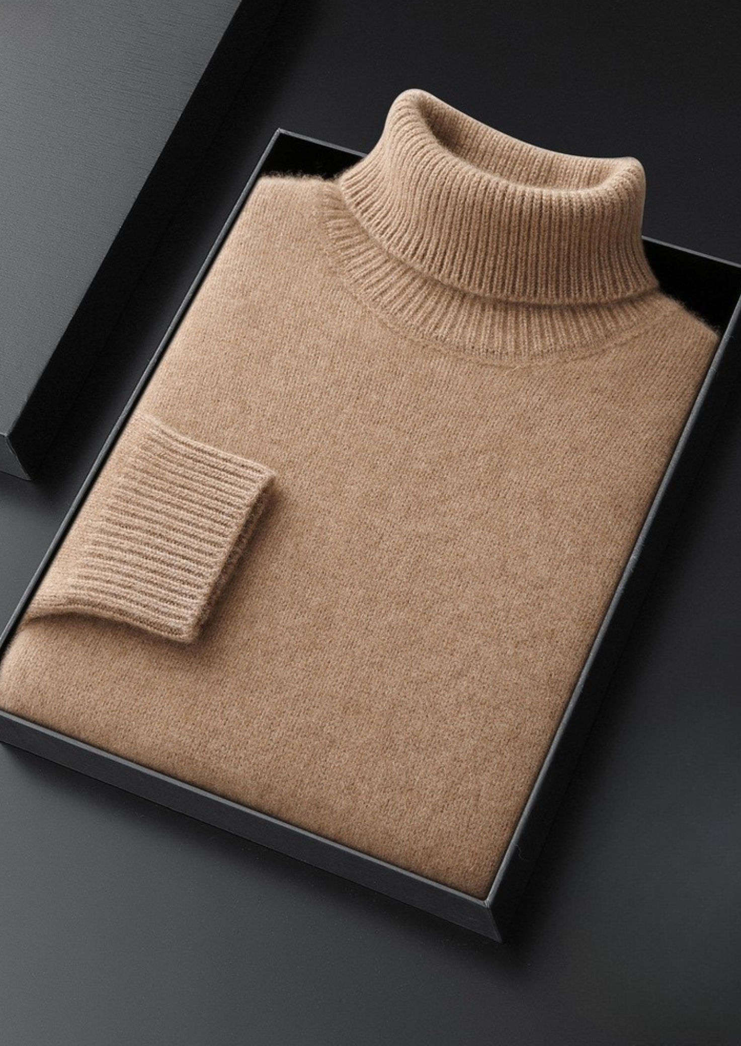 HERITAGE VELWICK™ BEIGE ESSENTIAL ROLLNECK