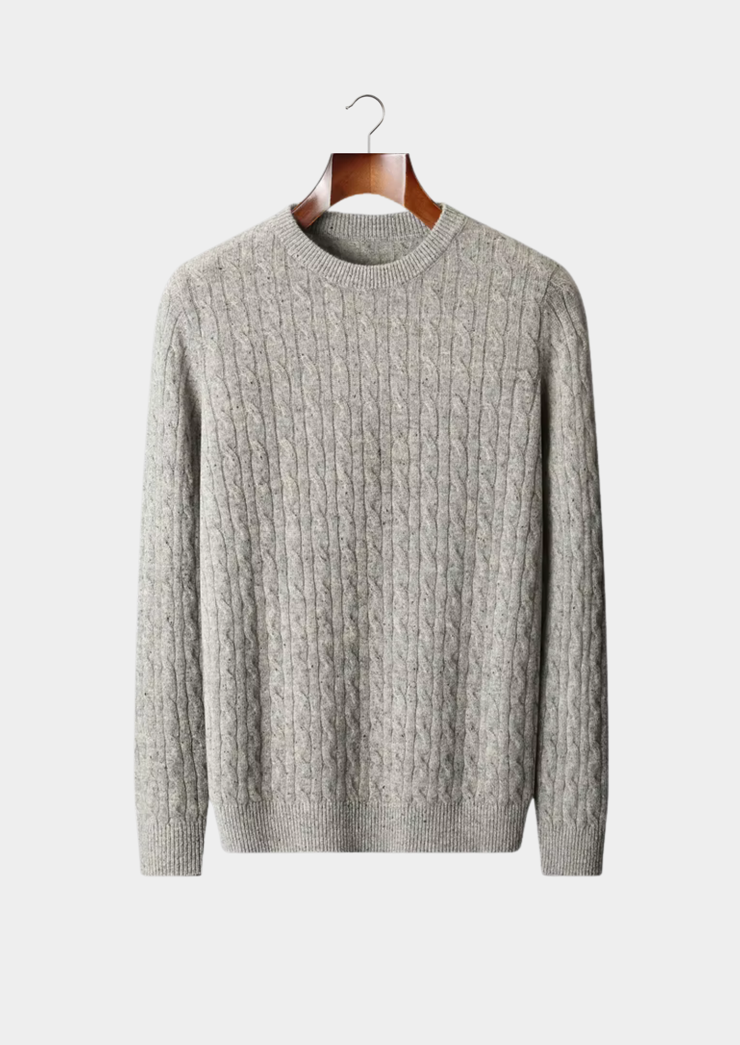 SIGNATURE MERIFIELD™ NEPPED CABLE CREWNECK