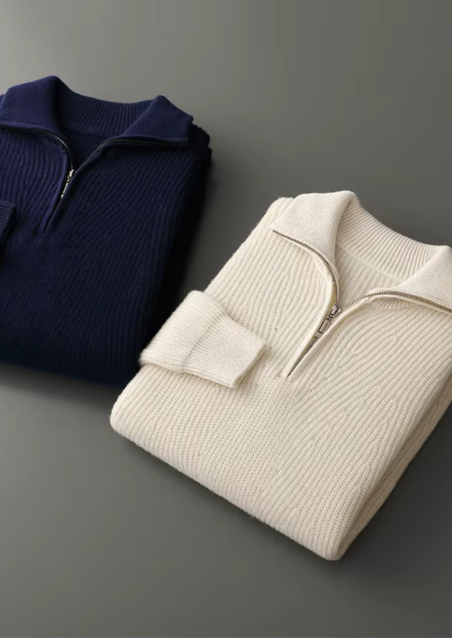 SIGNATURE MERIFIELD™ RIBBED HALF-ZIP