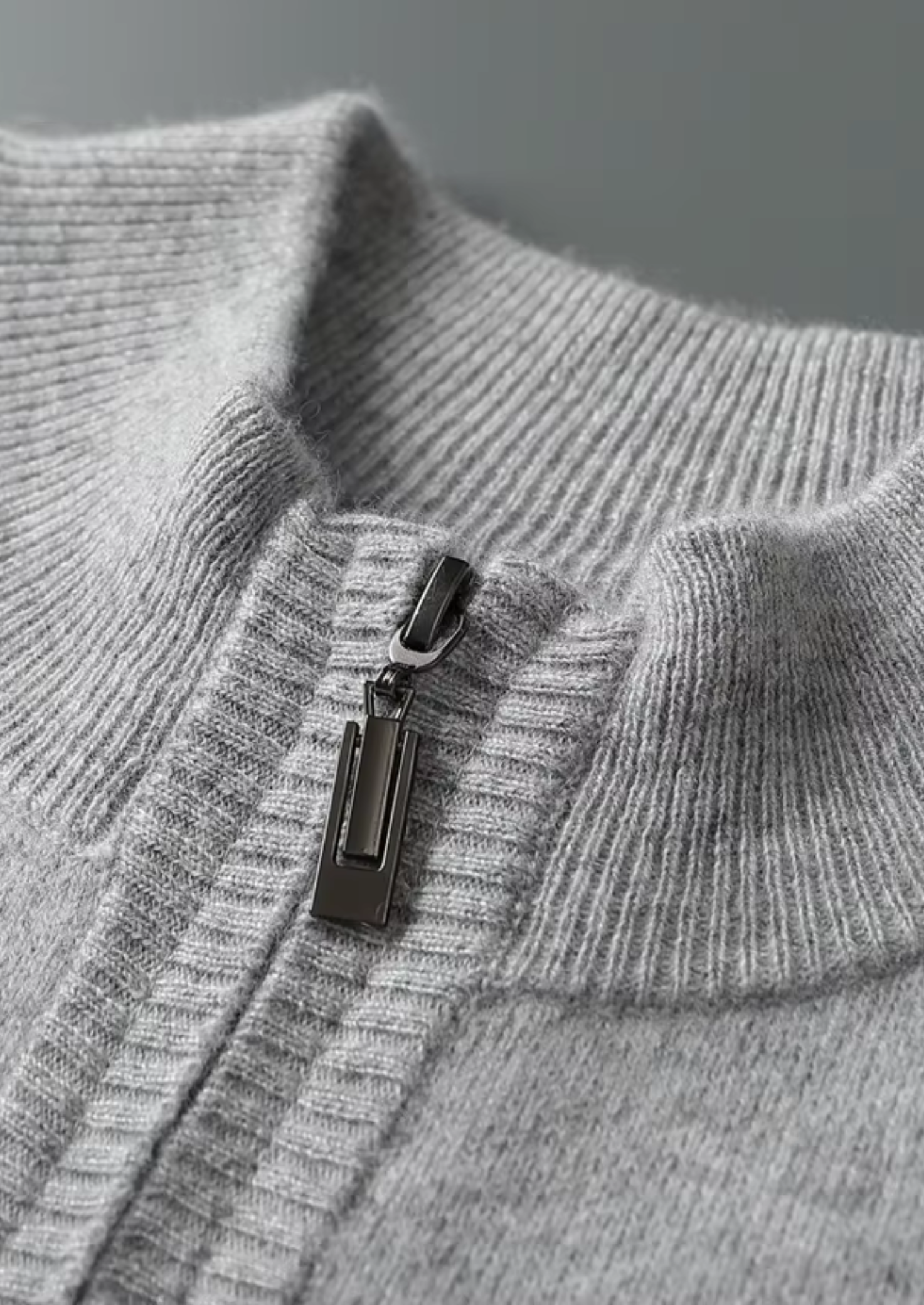 MAISON CASHCRAFT™ ESSENTIAL HALF-ZIP SWEATER