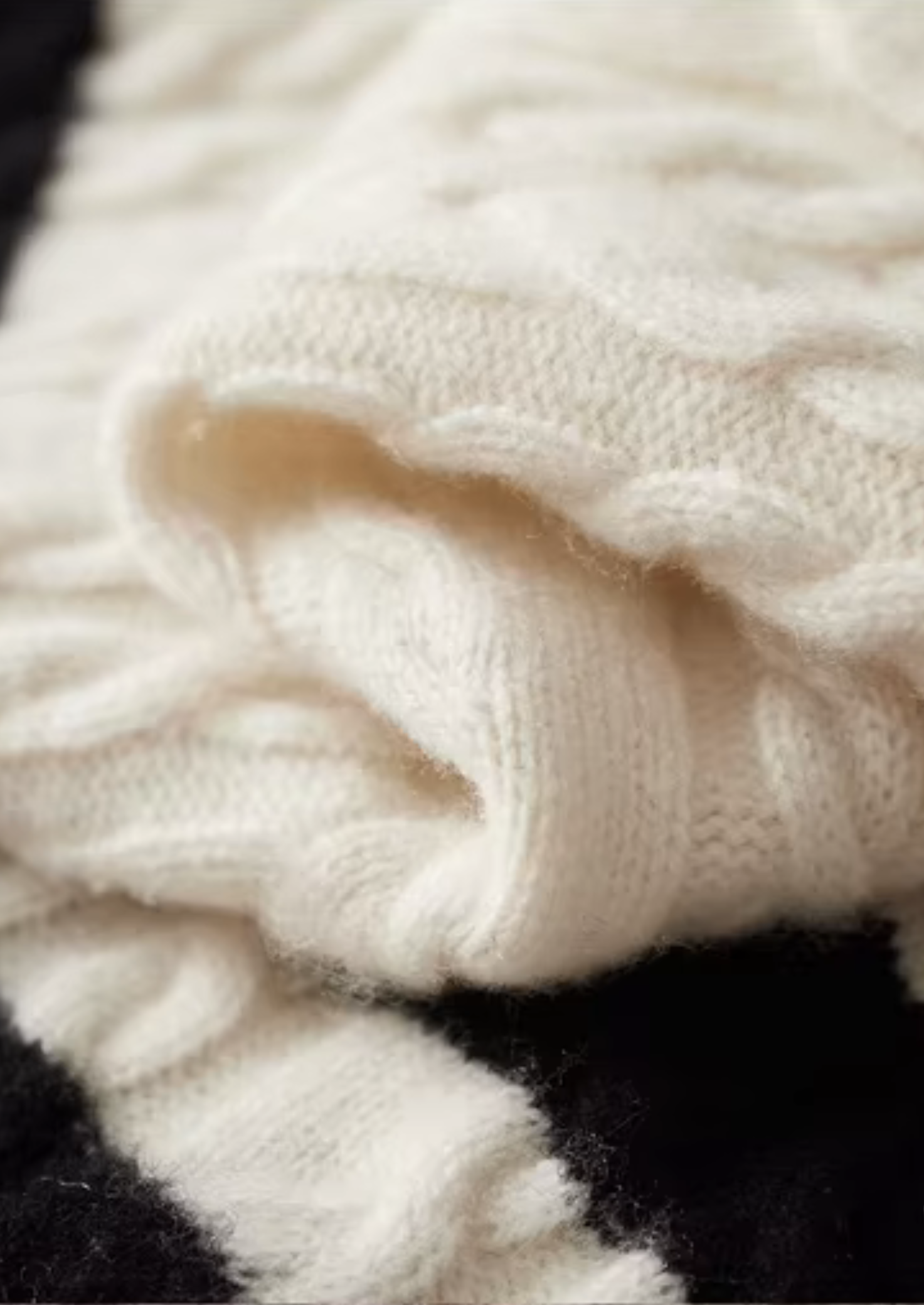 SIGNATURE MERIFIELD™ STRIPED HALF-ZIP SWEATER