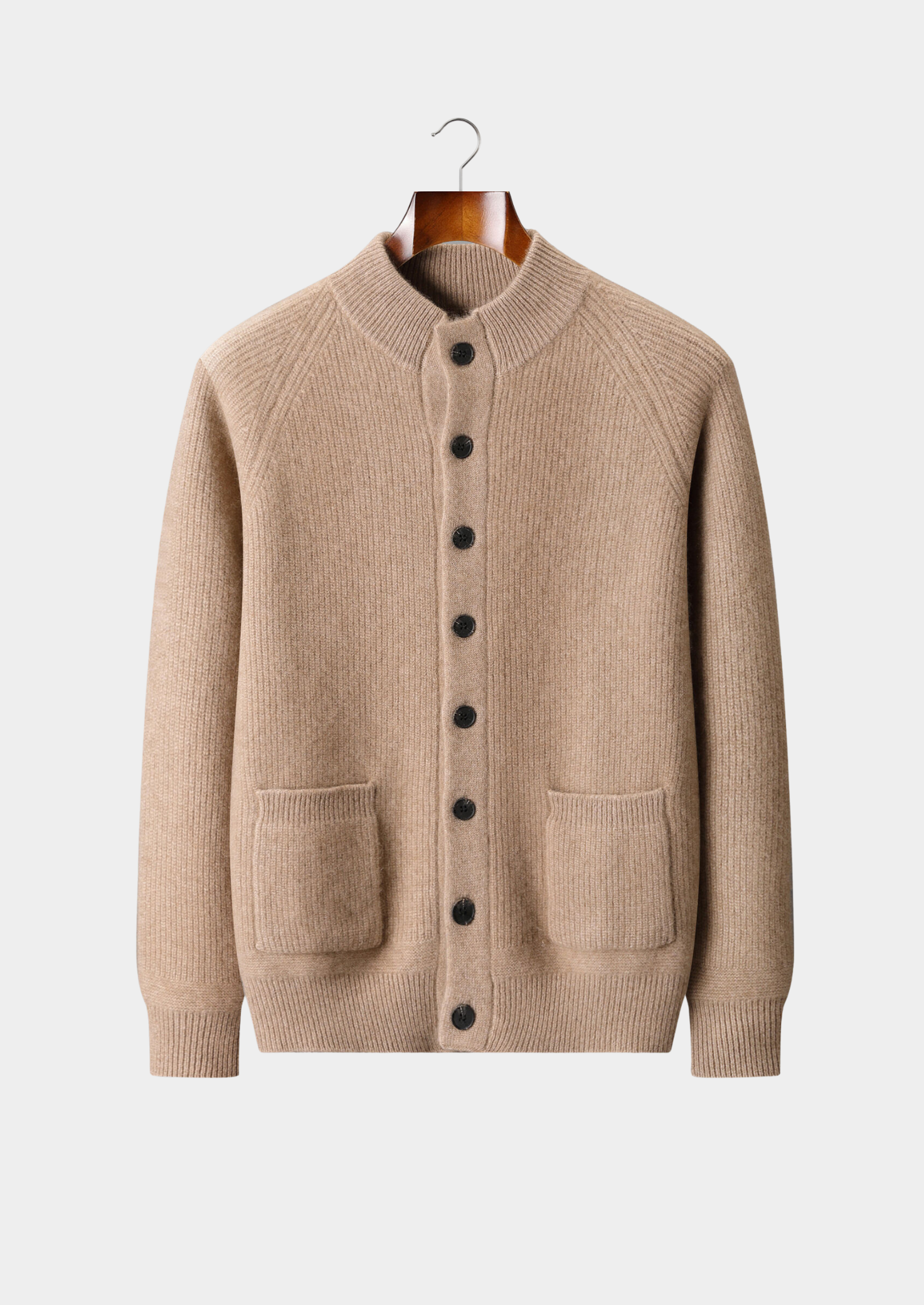 HERITAGE VELWICK™ BEIGE BUTTON OVERSHIRT
