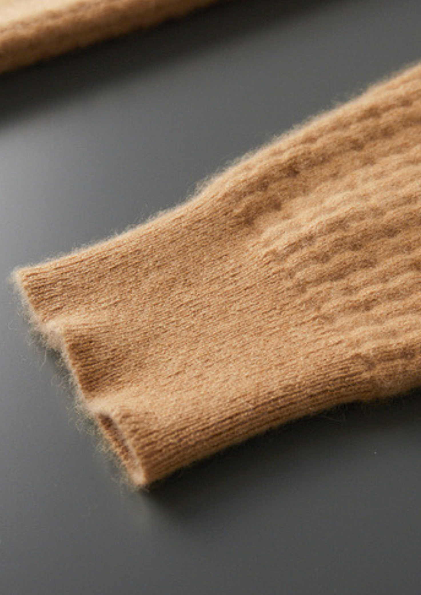 HERITAGE VELWICK™ CARAMEL TEXTURED BUTTON CARDIGAN