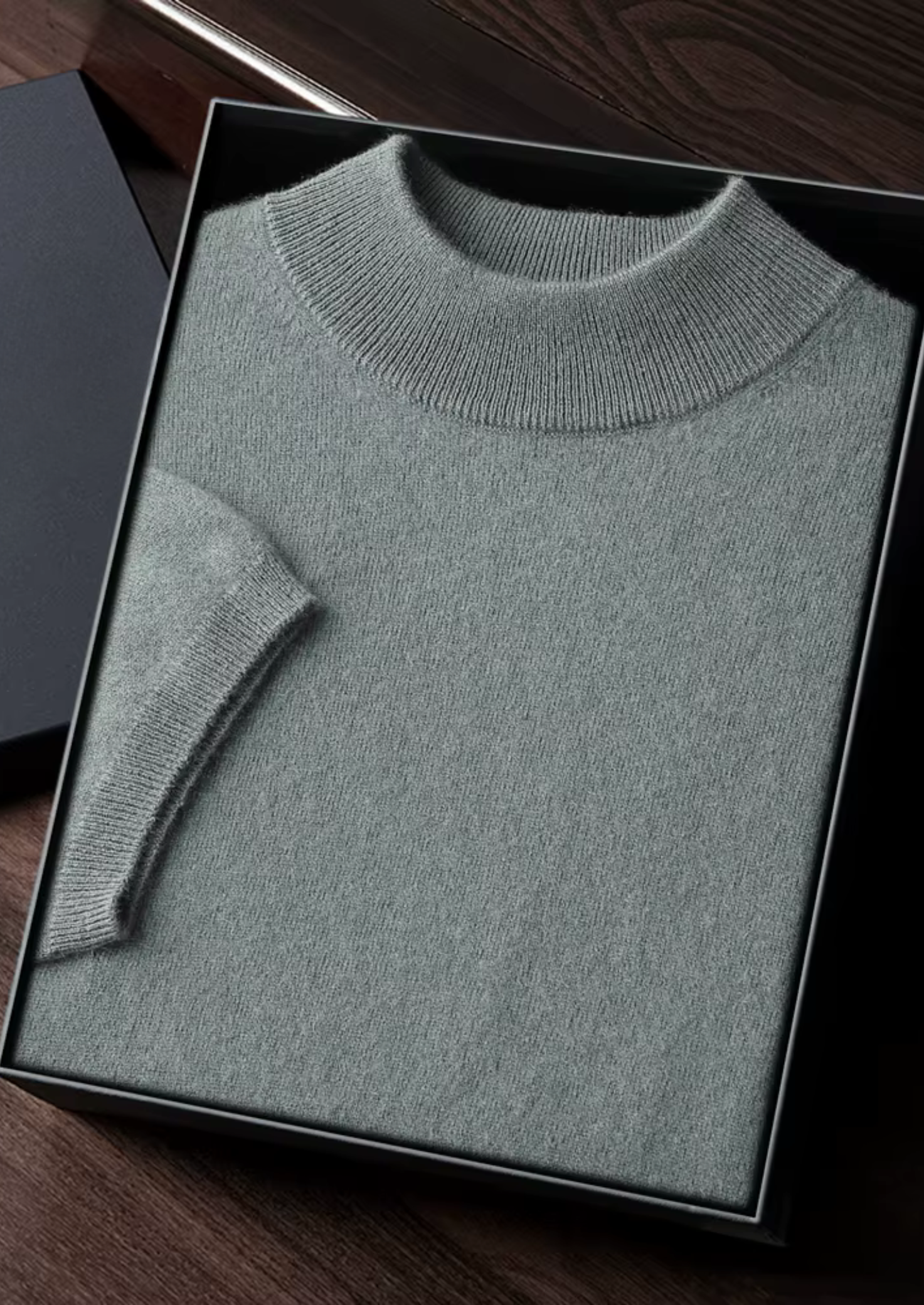 MAISON CASHCRAFT™ MOCK NECK T-SHIRT