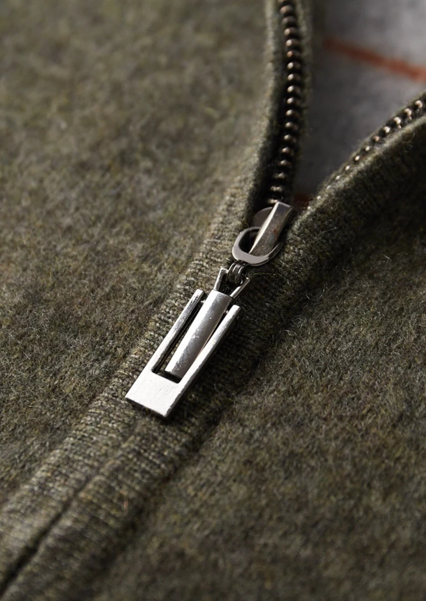MAISON CASHCRAFT™ TWO TONE ZIP CARDIGAN