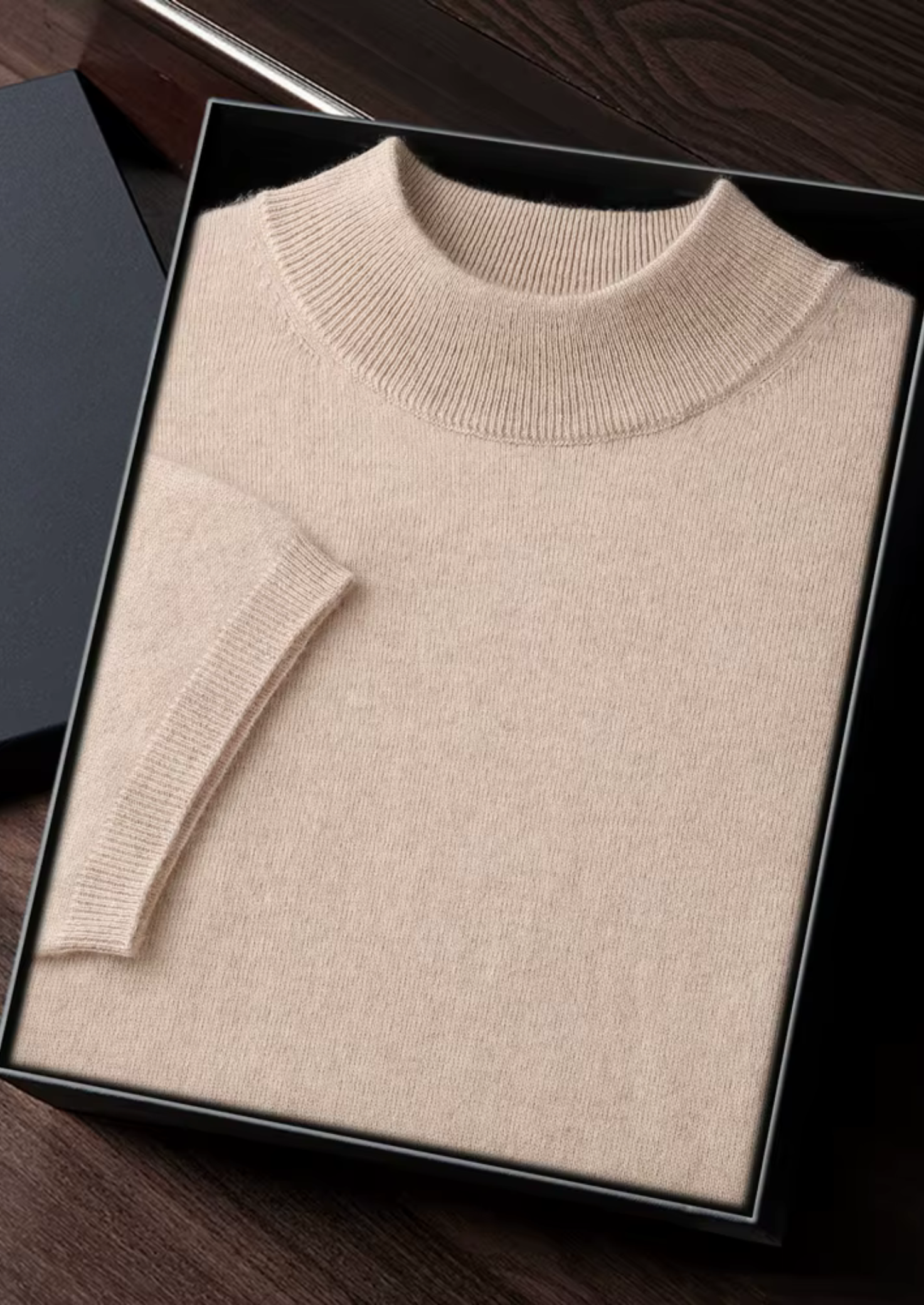 MAISON CASHCRAFT™ MOCK NECK T-SHIRT
