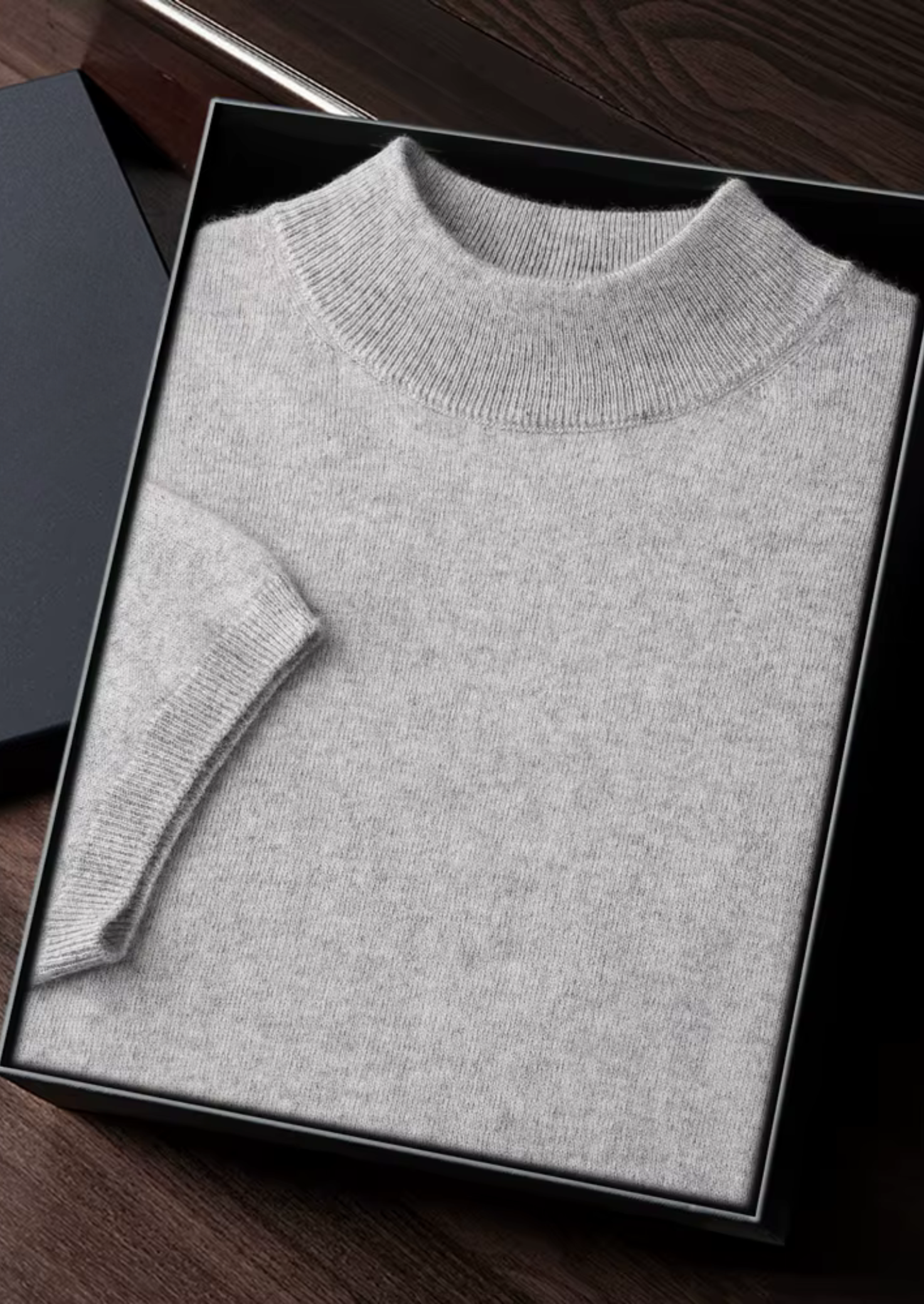 MAISON CASHCRAFT™ MOCK NECK T-SHIRT