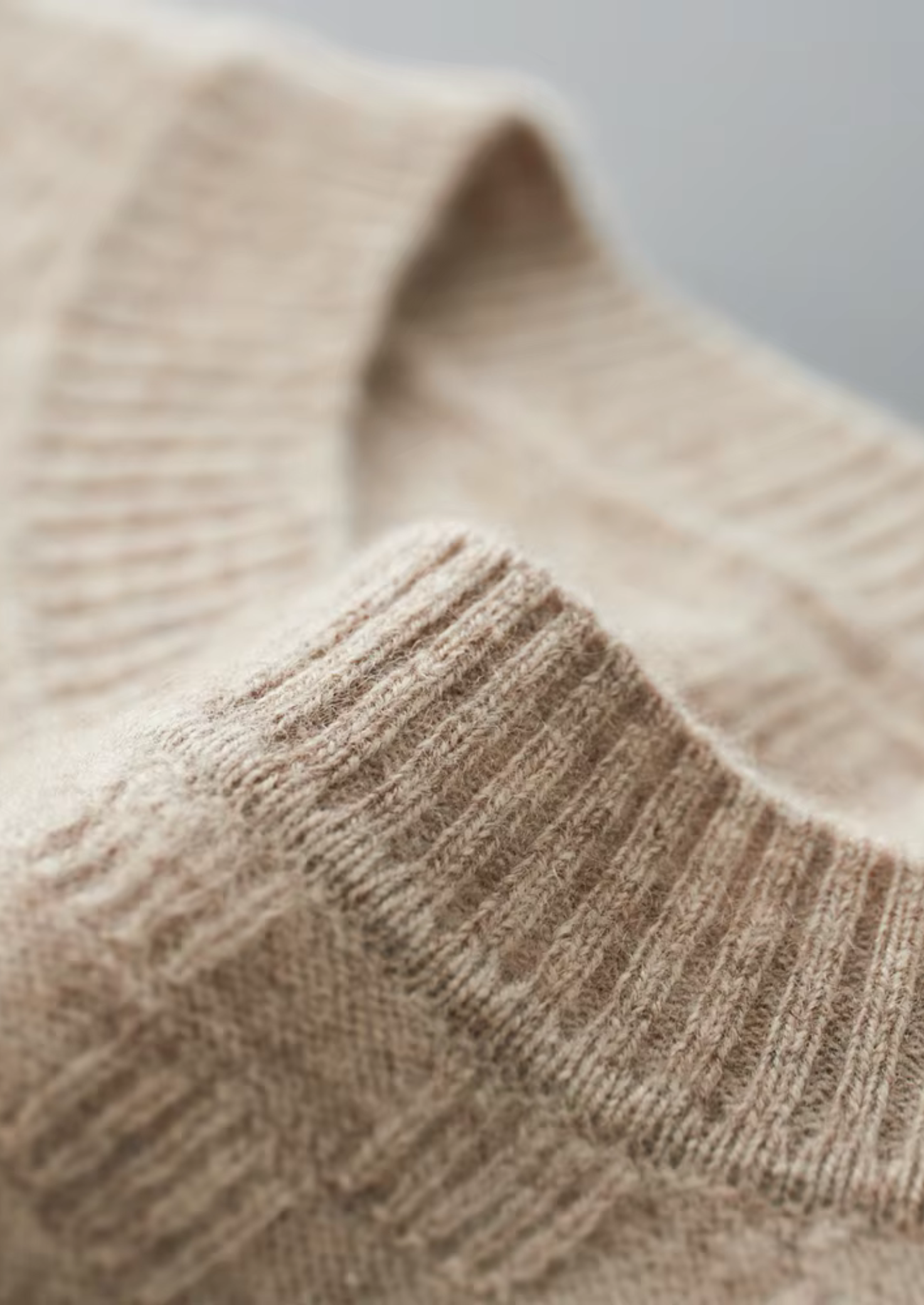 MAISON CASHCRAFT™ TEXTURED CREWNECK